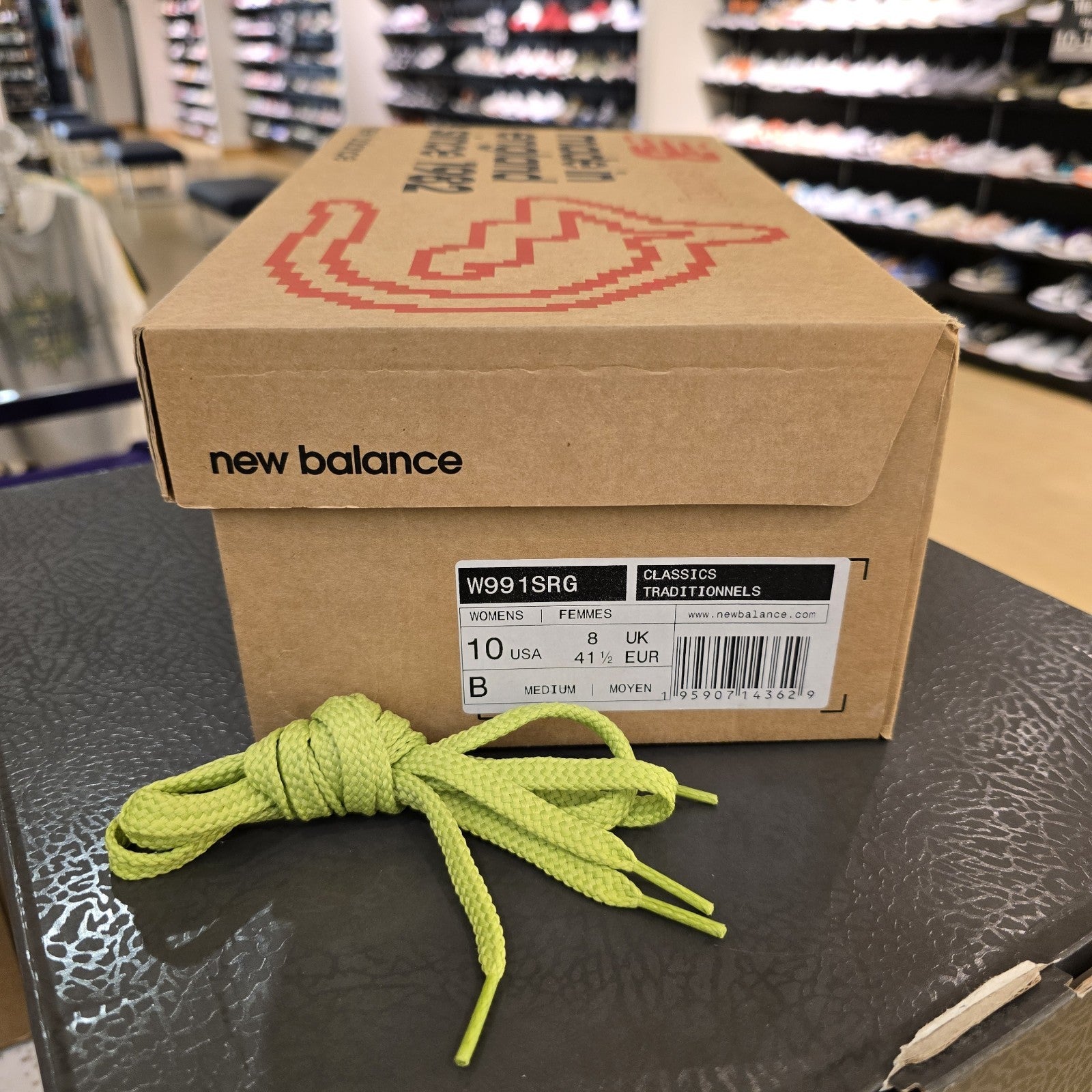 Size 10 - Stray Rats x New Balance 991 Brown Women's