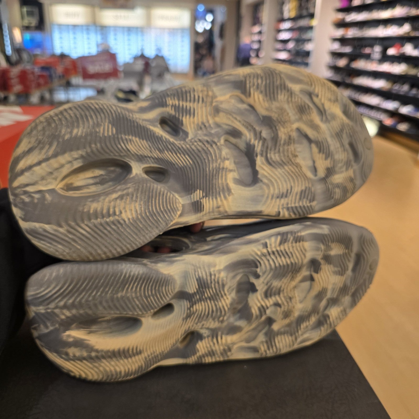 Size 12 - adidas Yeezy Foam RNNR MXT Moon Gray