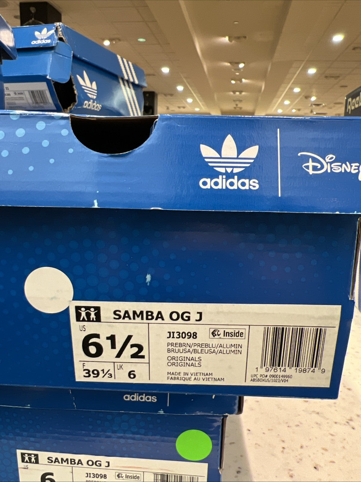 Adidas SAMBA OG J Toy Story 'Woody' Gum Classic