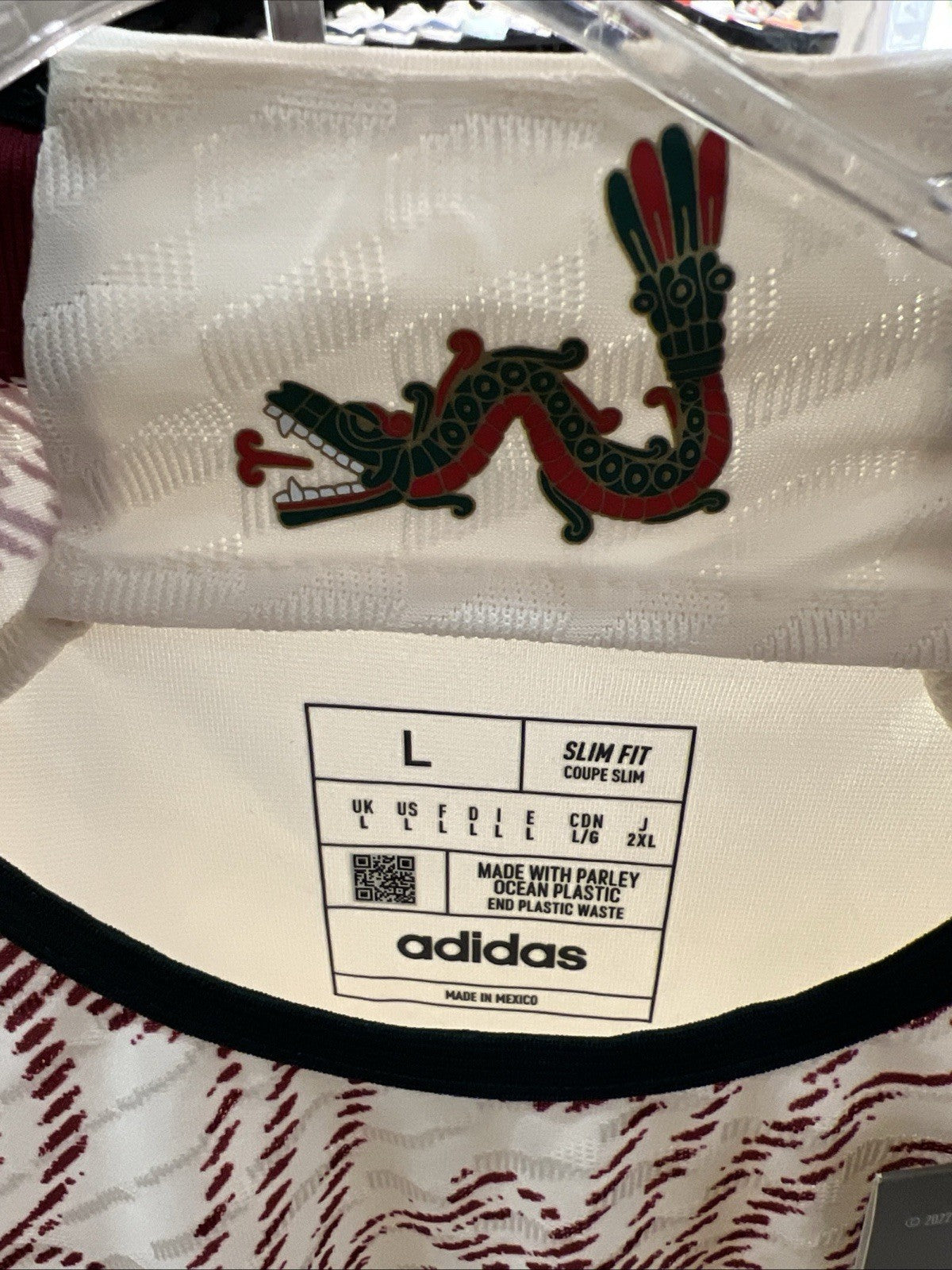 Adidas Mexico 2022 Away Soccer Jersey Sz L