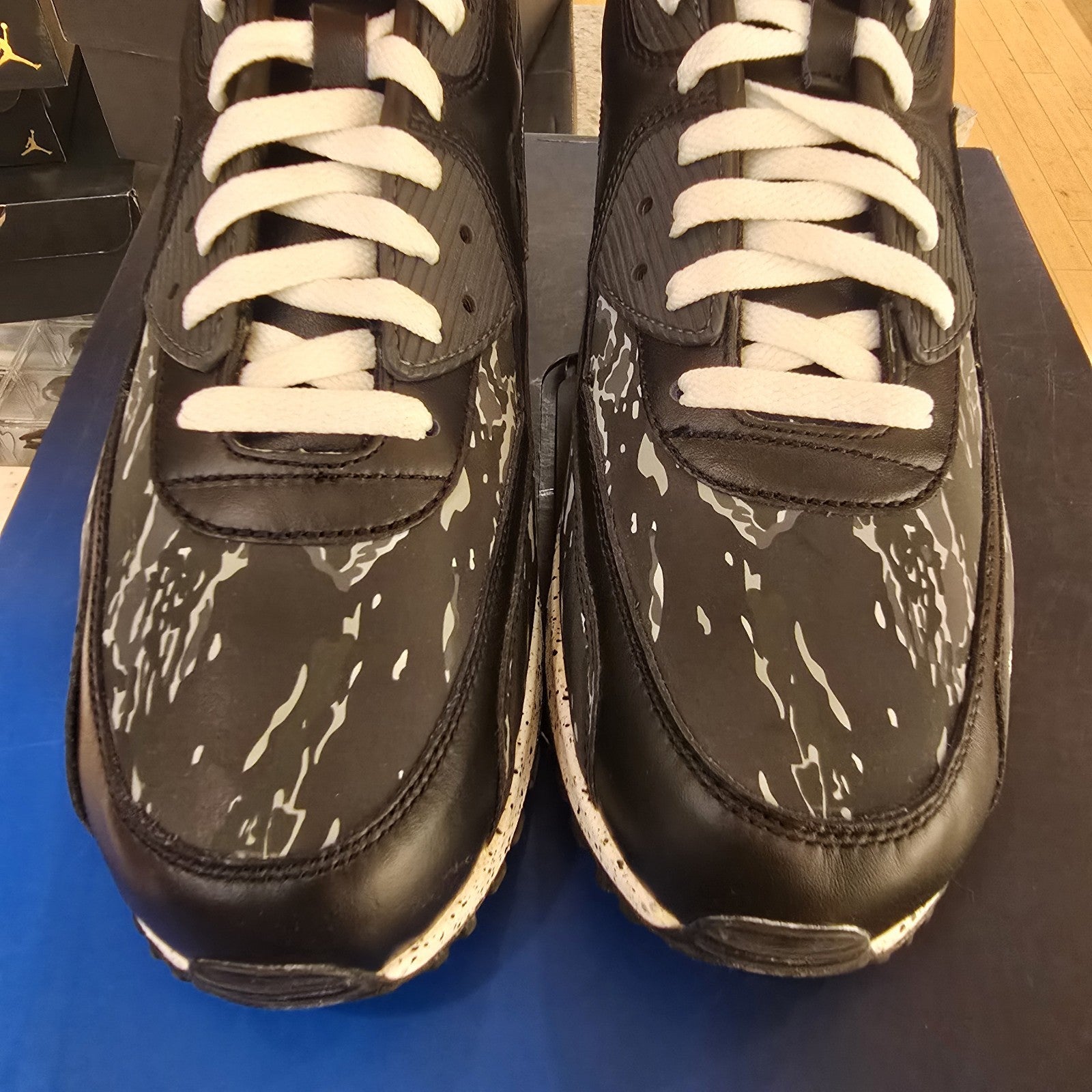 Nike Air Max 90 Atmos Black Tiger Camo SZ 12