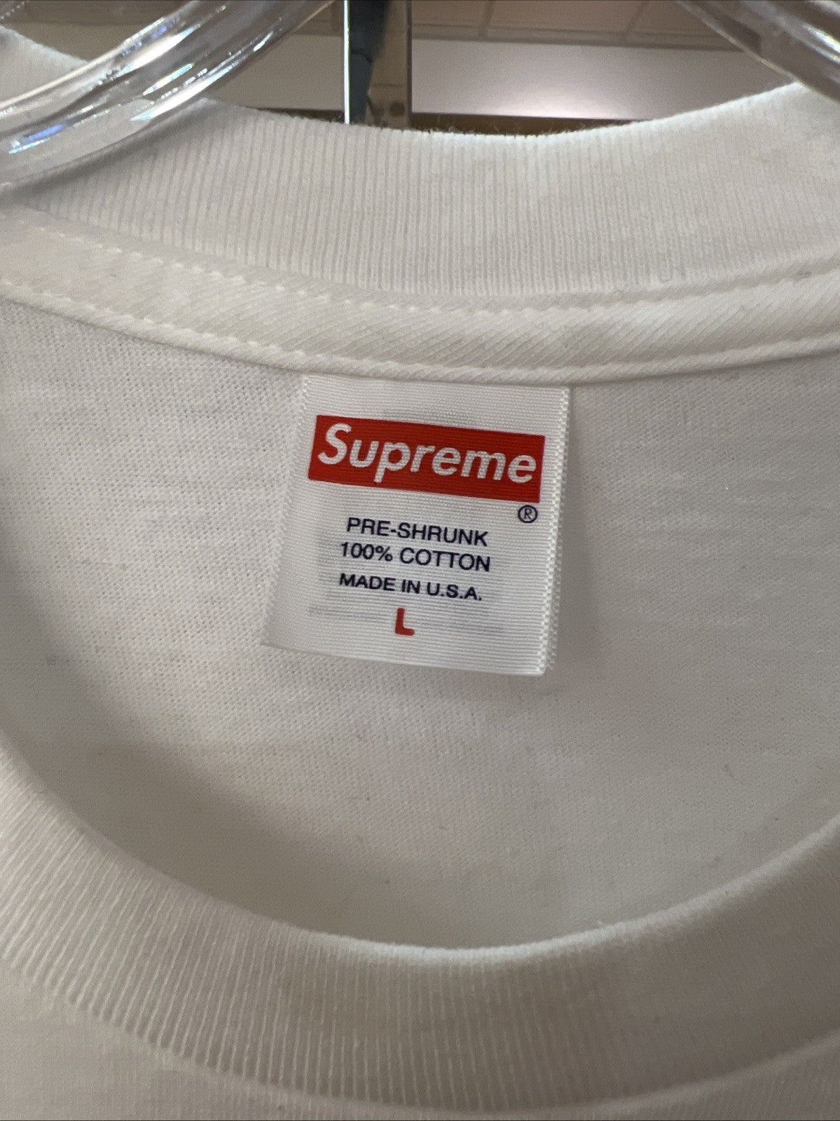 Supreme Paris S/S T Shirt White