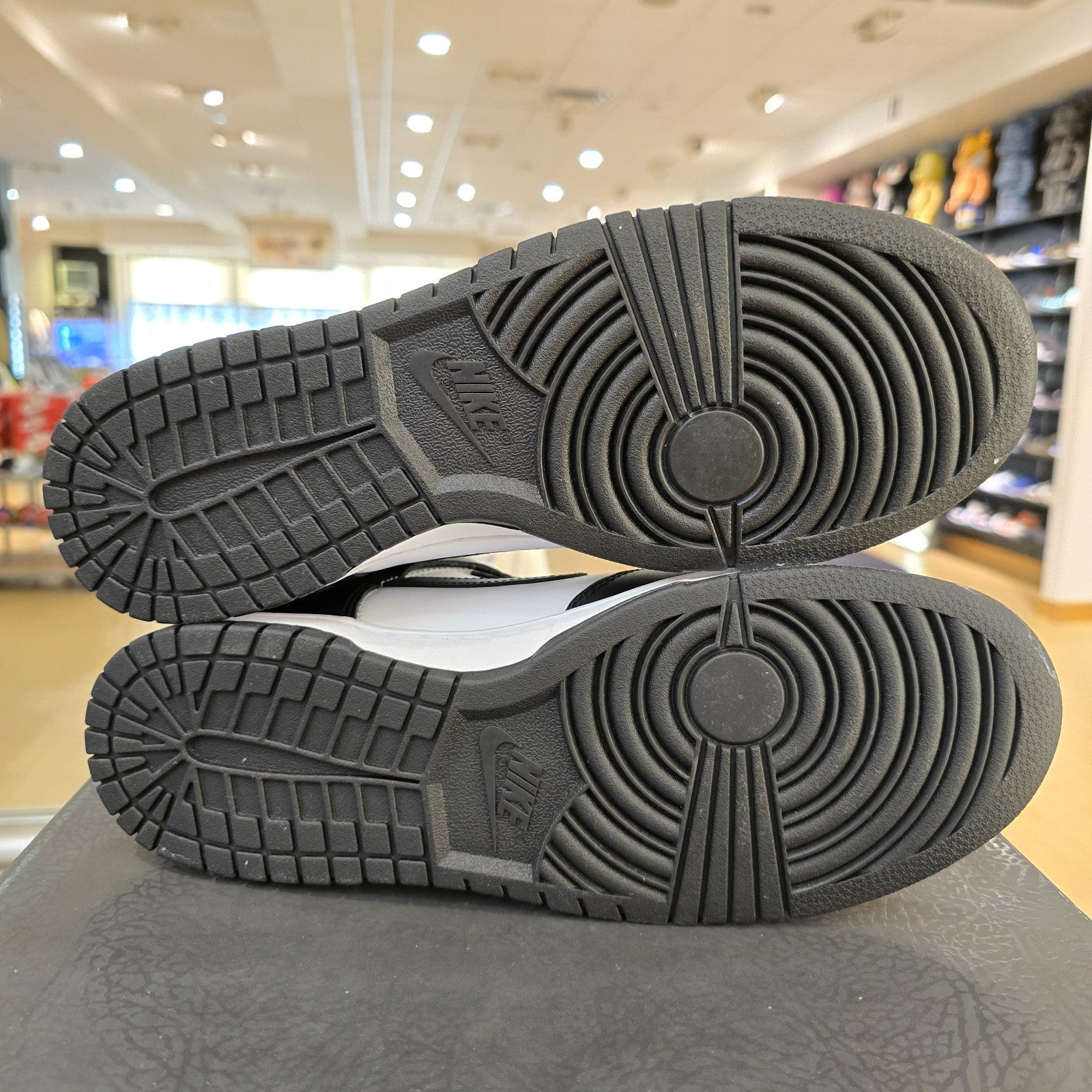 Size 10 - Nike Dunk High Black White Panda