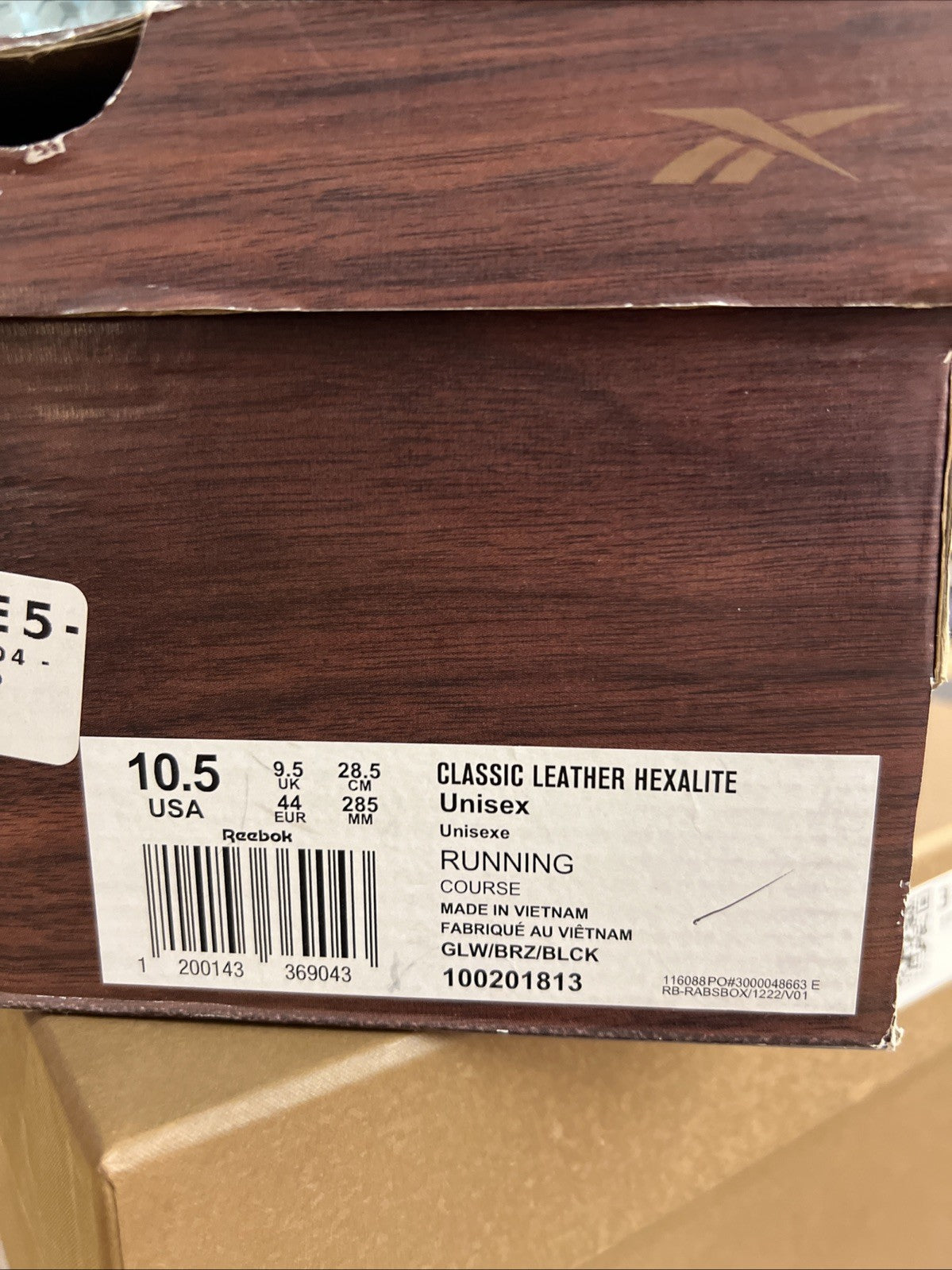 Reebok x Harry Potter Classic Leather Hexalite Patronus Charm Size 10.5