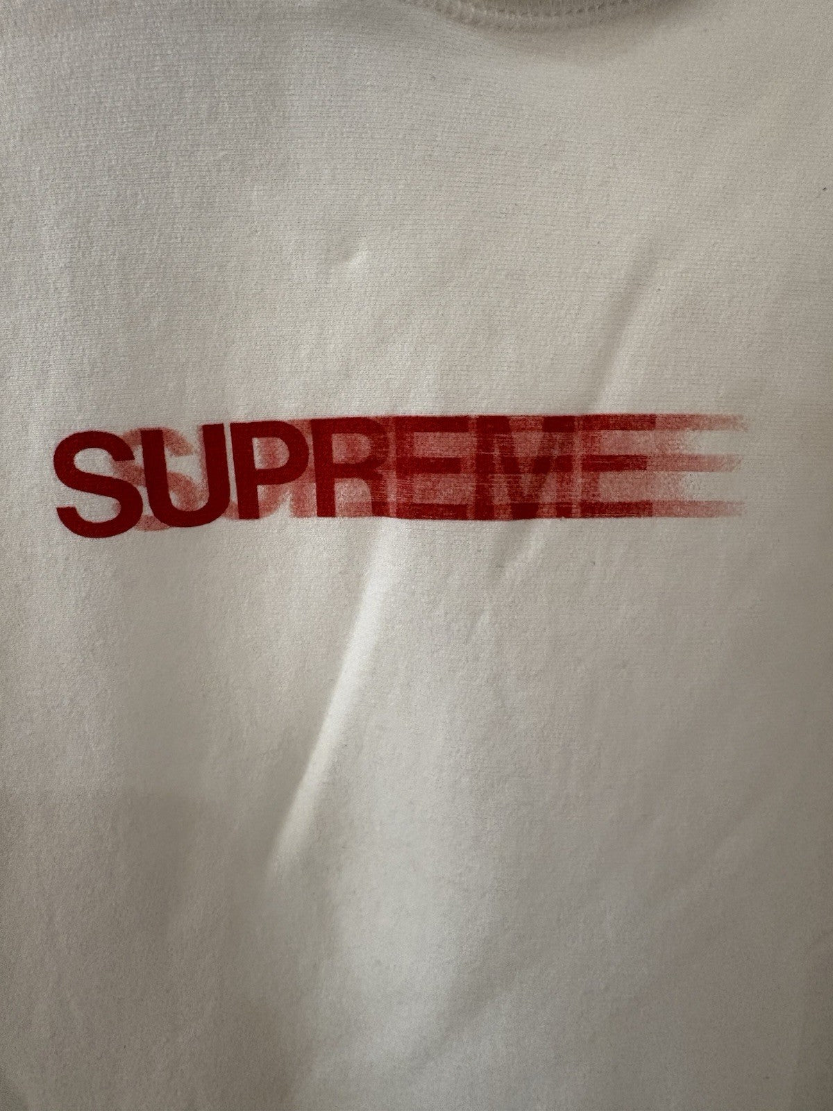 Supreme Motion Logo Hooded Sweatshirt Size Small