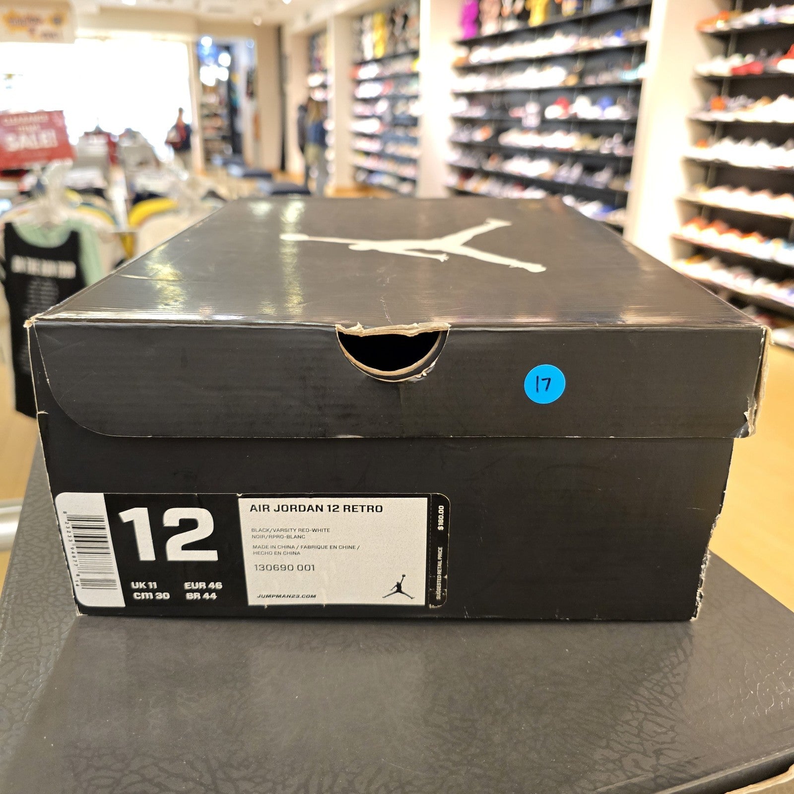 Size 12 - Air Jordan 12 Retro 2012 Playoff