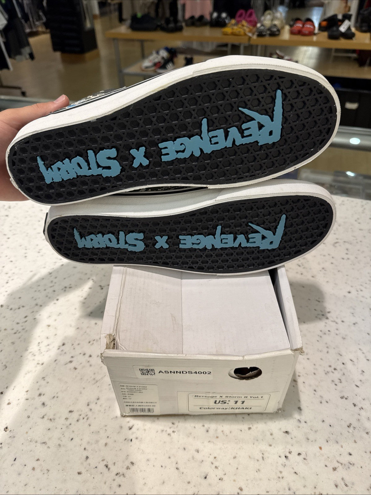 Revenge x Storm Green Camo Men's Size 11 New With Box