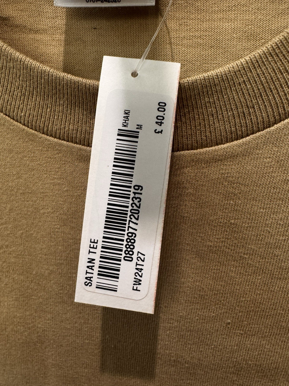 Supreme Satan Tee Khaki Size M