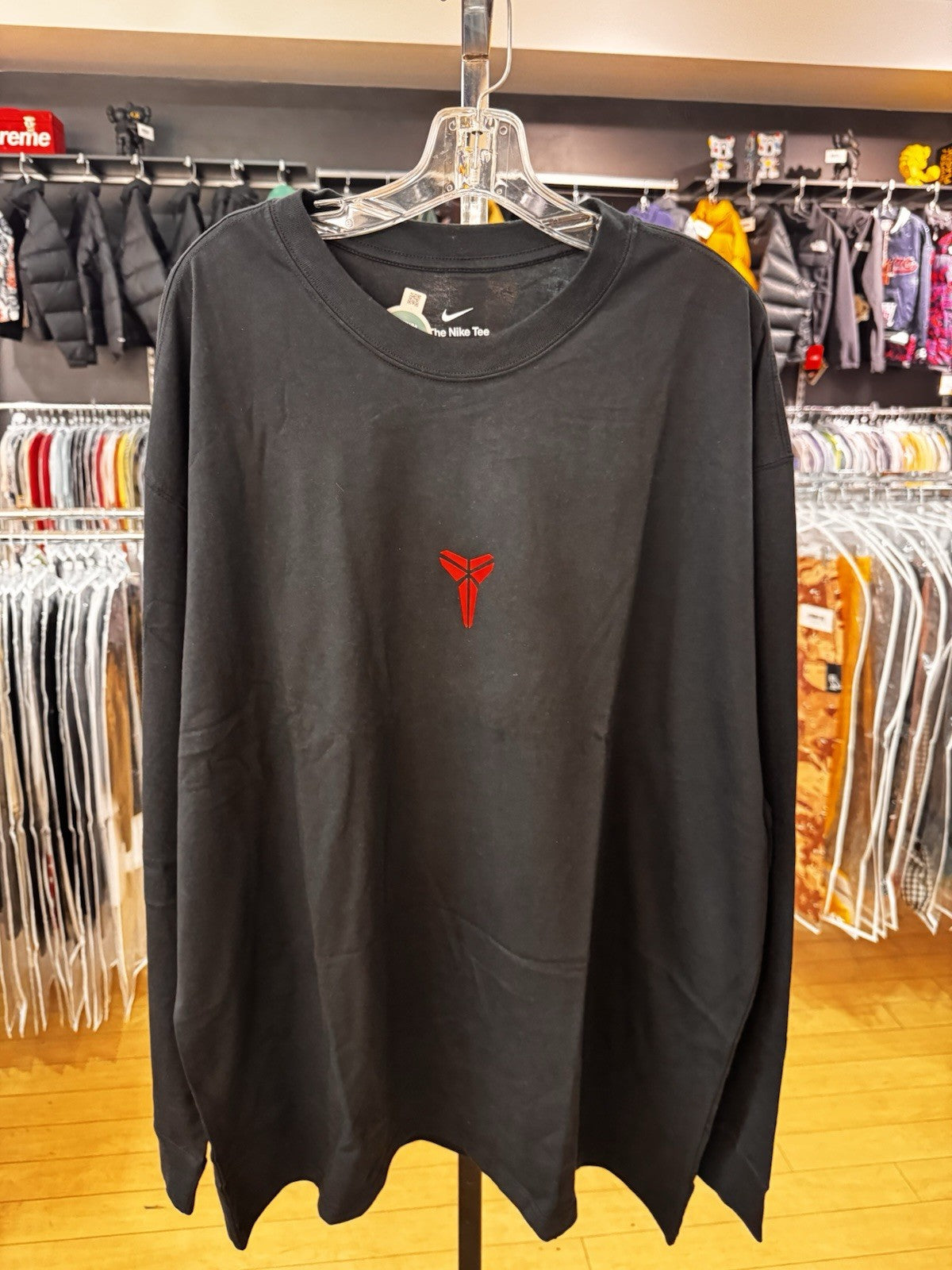 Nike x Kobe “Year of the Mamba” Max90 Long Sleeve T-Shirt Black Size XXL