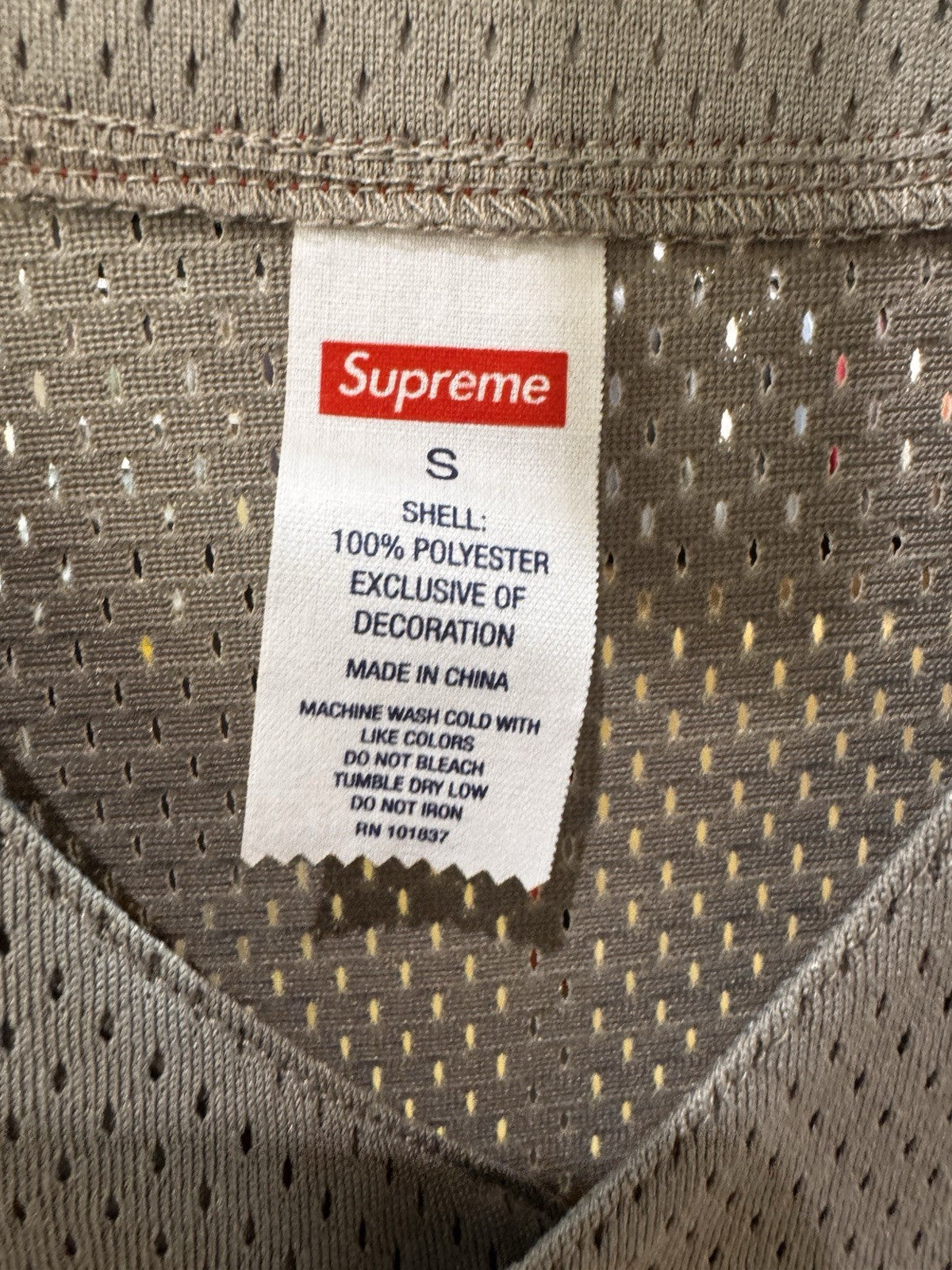 Supreme Old English Baseball Jersey Size Small