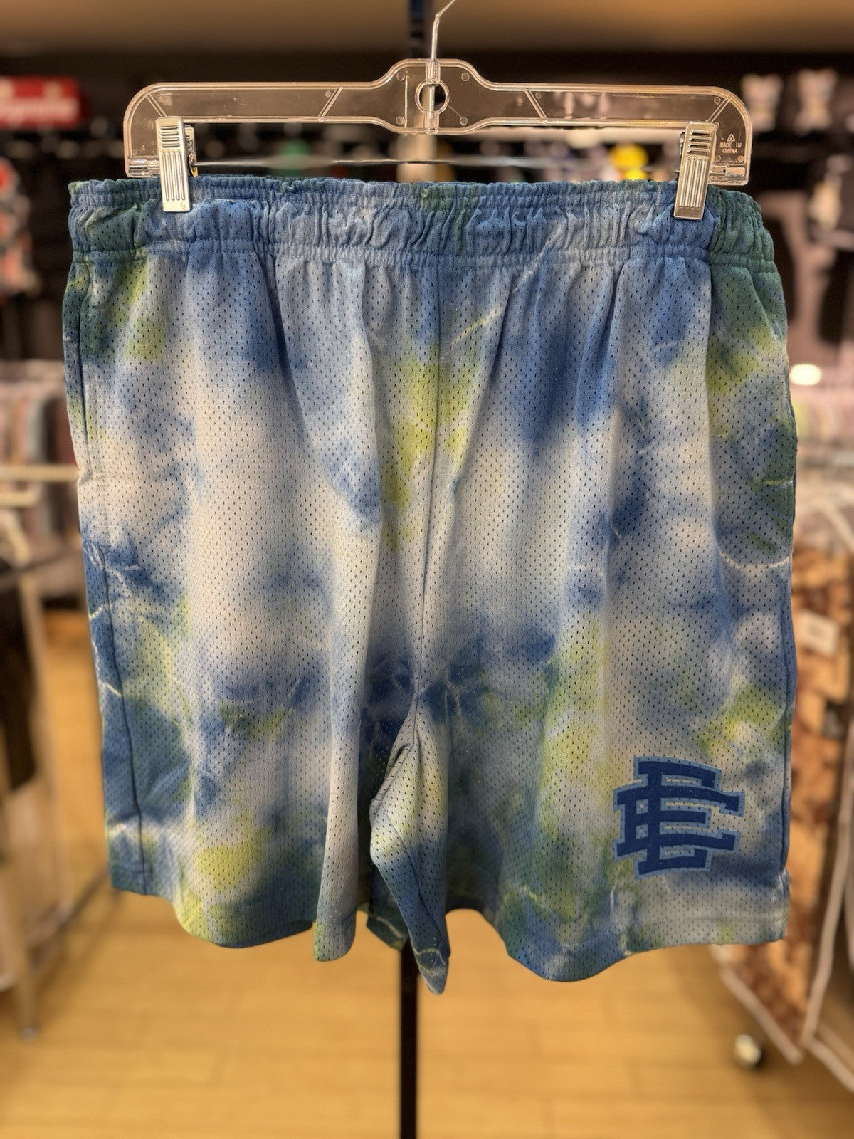 Eric Emanuel EE Basic/Core Short Deep Sea Blue Tie Dye Size XXL