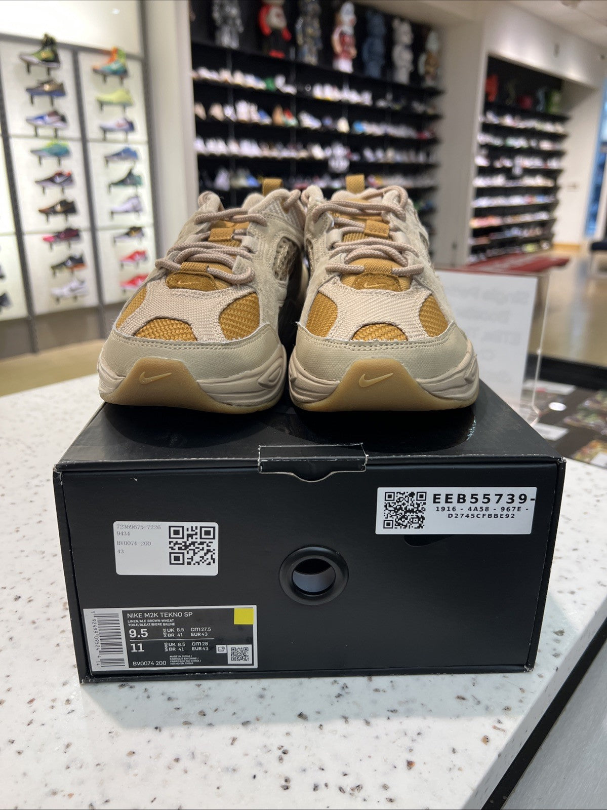 Nike M2K Tekno Sp Linen Sz 9.5