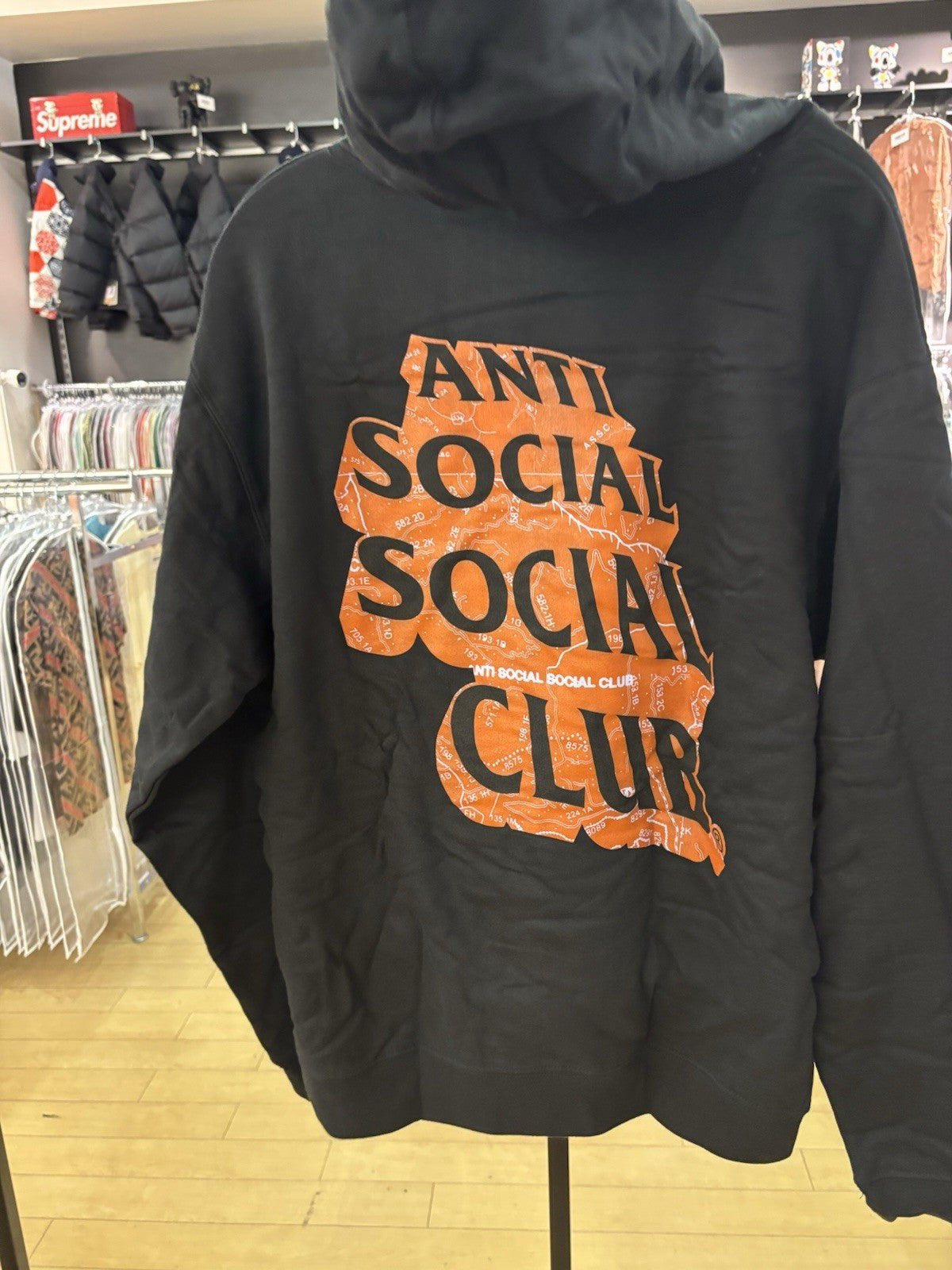 Anti Social Social Club Quest For Love Hoodie SZ M
