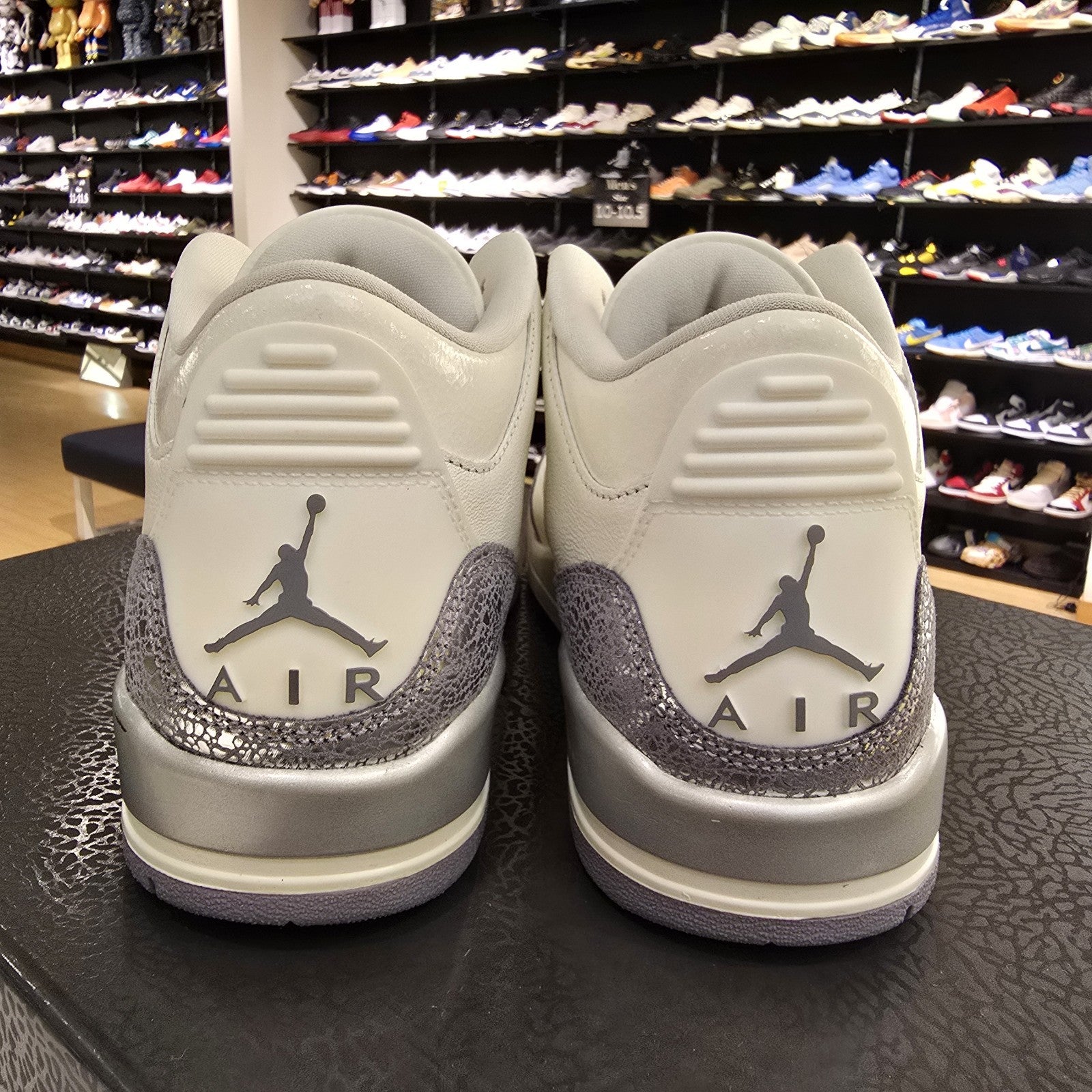 Size 9.5 - Jordan 3 Retro Sail Cement Grey (Women's)