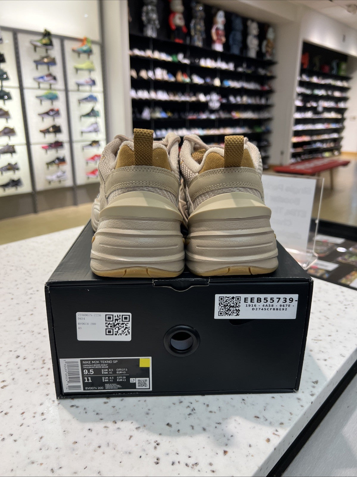 Nike M2K Tekno Sp Linen Sz 9.5