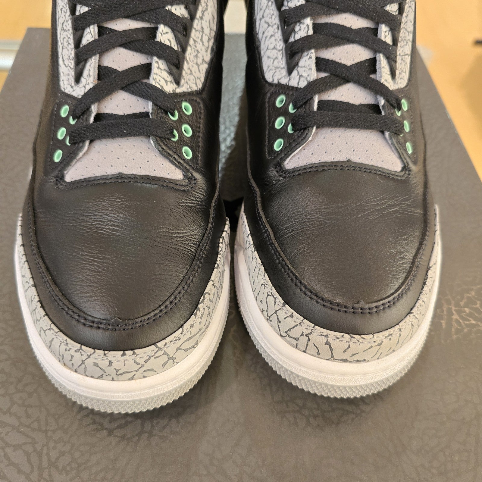 Size 11.5 - Air Jordan 3 Retro Green Glow