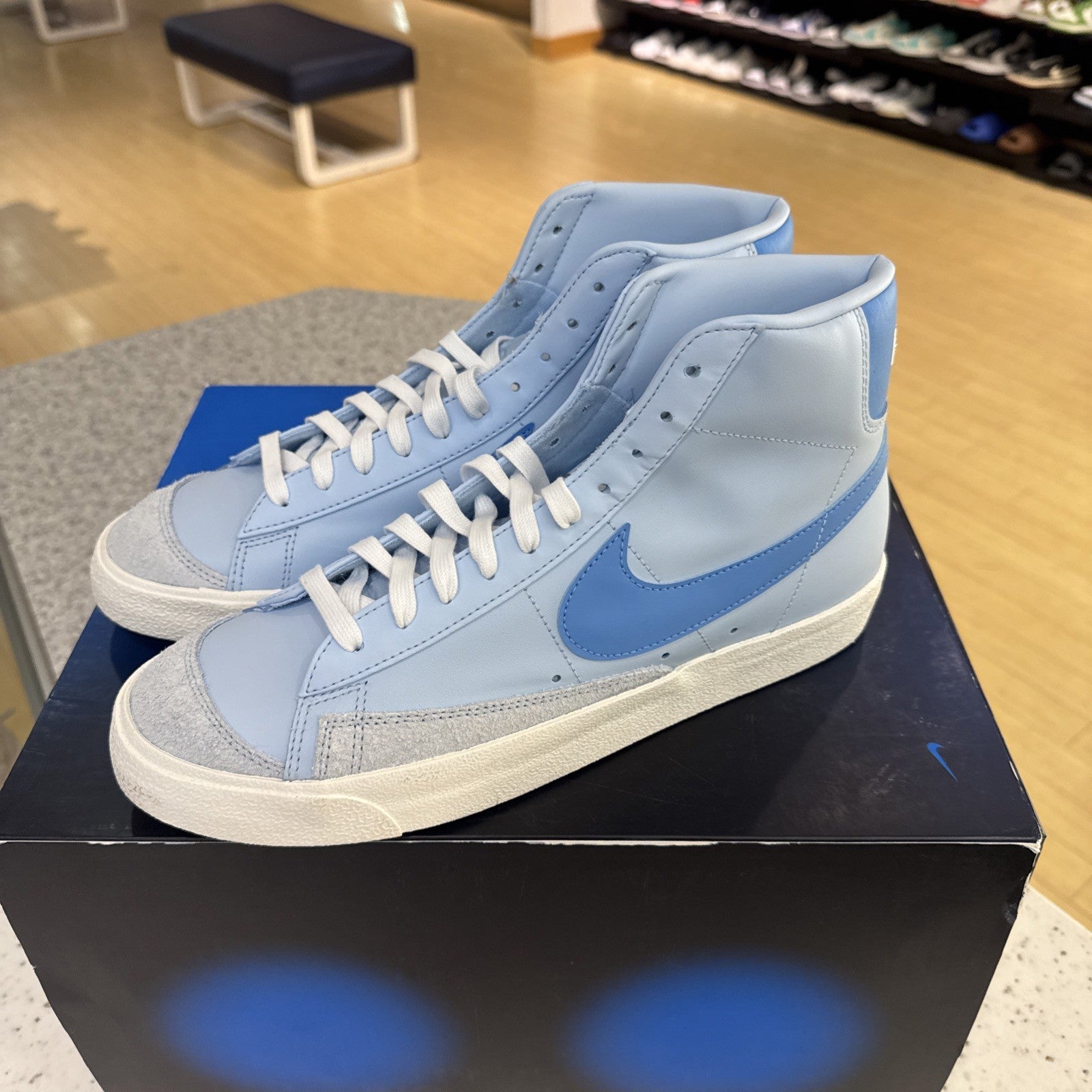Size 11.5 - Nike Blazer '77 Vintage Mid Celestine Blue