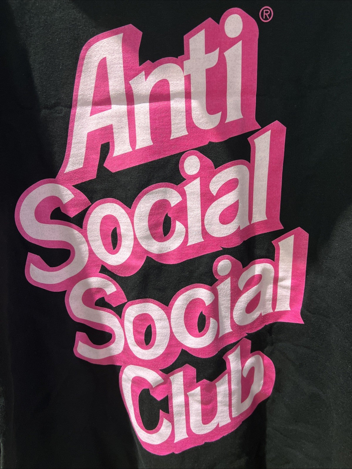 Anti Social Social Club Hoodie Sweatshirt Black Barbie