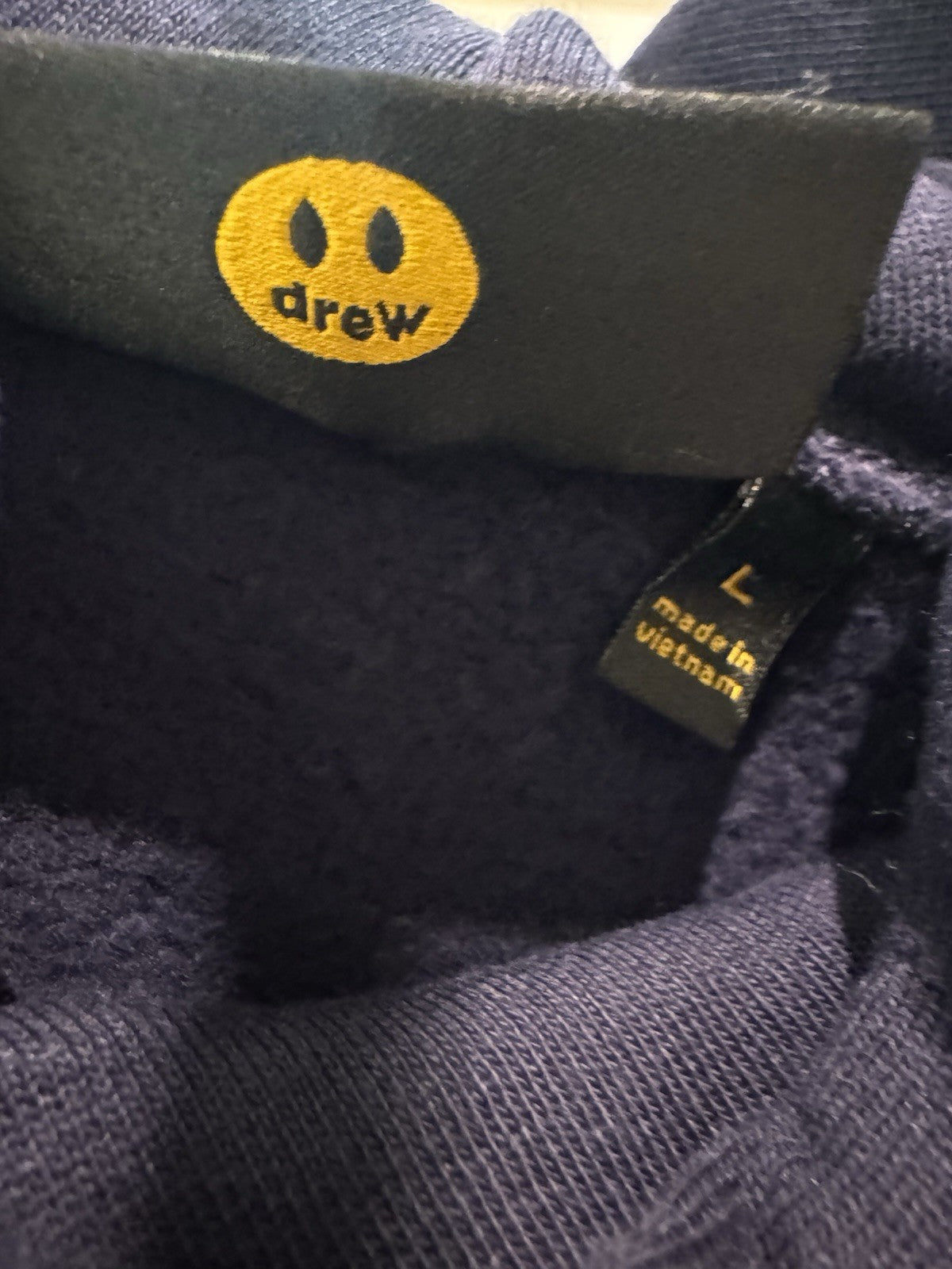 Drew House Mascot Hoodie Dark Navy Size L