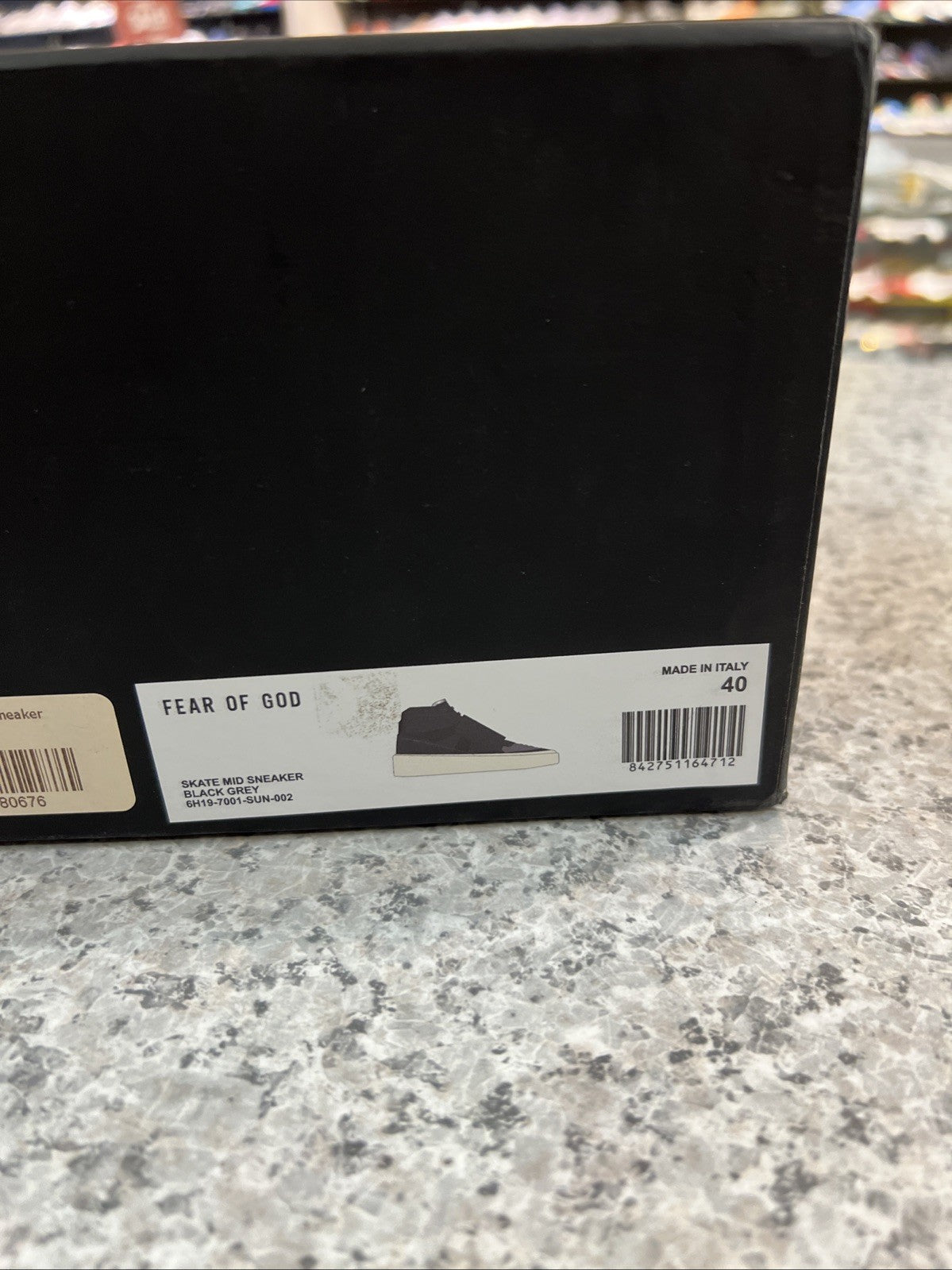 FEAR OF GOD Skate MID Sneaker Sz 40 (US Sz 8)