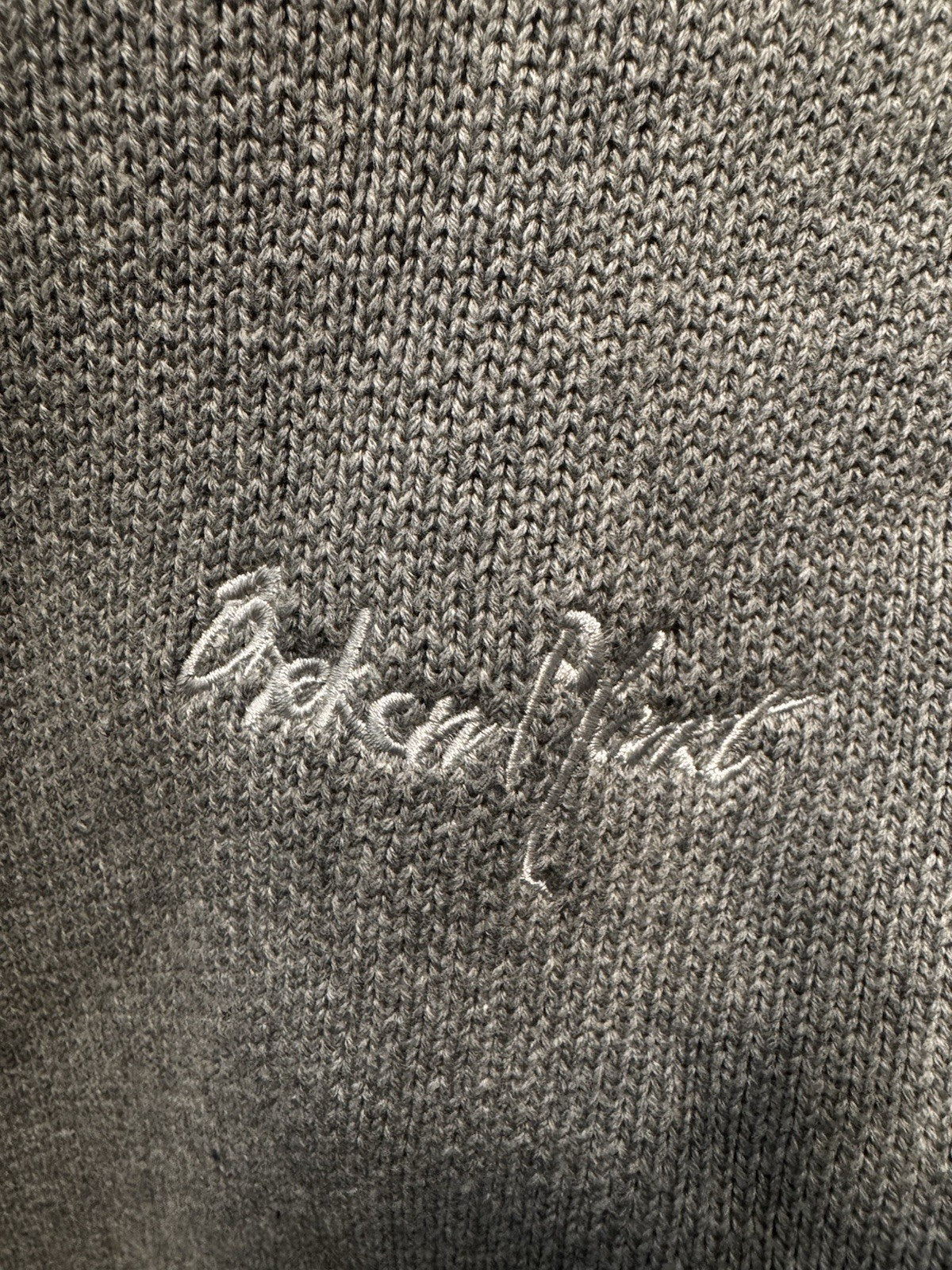 Broken Planet Knit Sweater Gray Size L