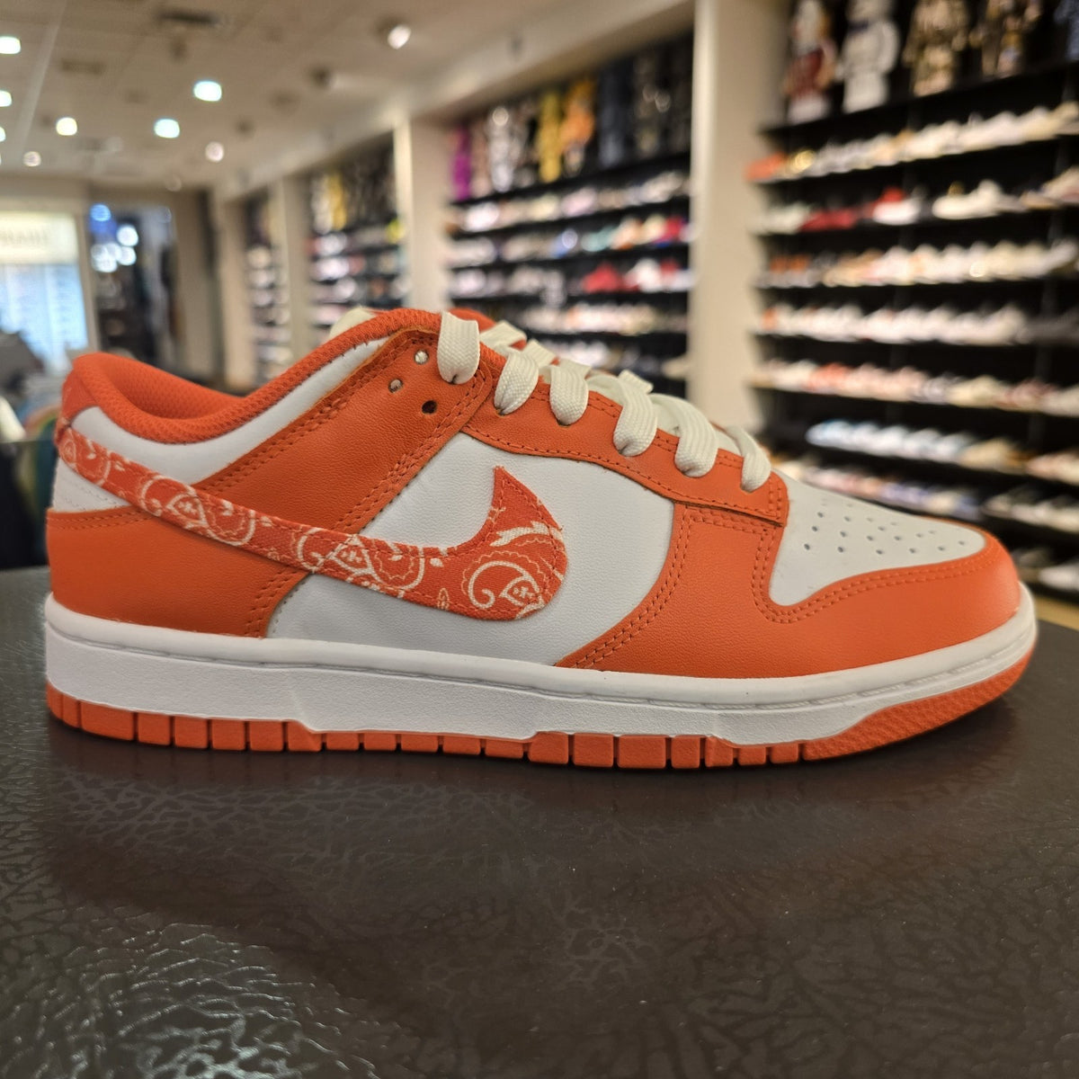 Size 8 - Nike Dunk Low Orange Paisley Women's