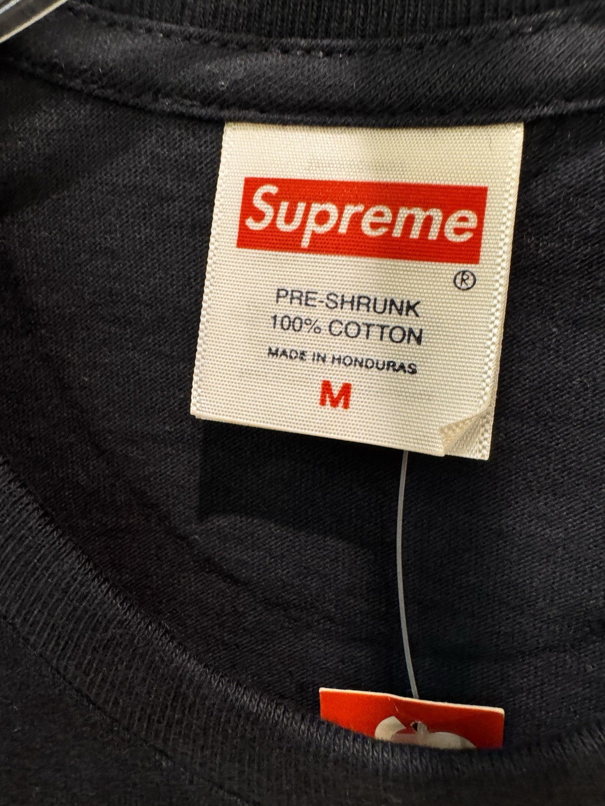 Supreme Navy Lollipop Short Sleeve Tee Size M