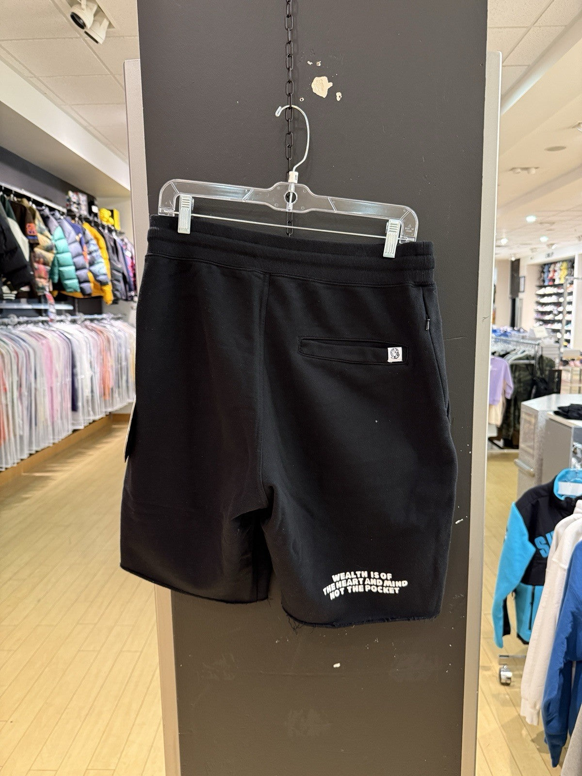 BILLIONAIRE BOYS CLUB BB Solar Short Black Front Pockets Sz M