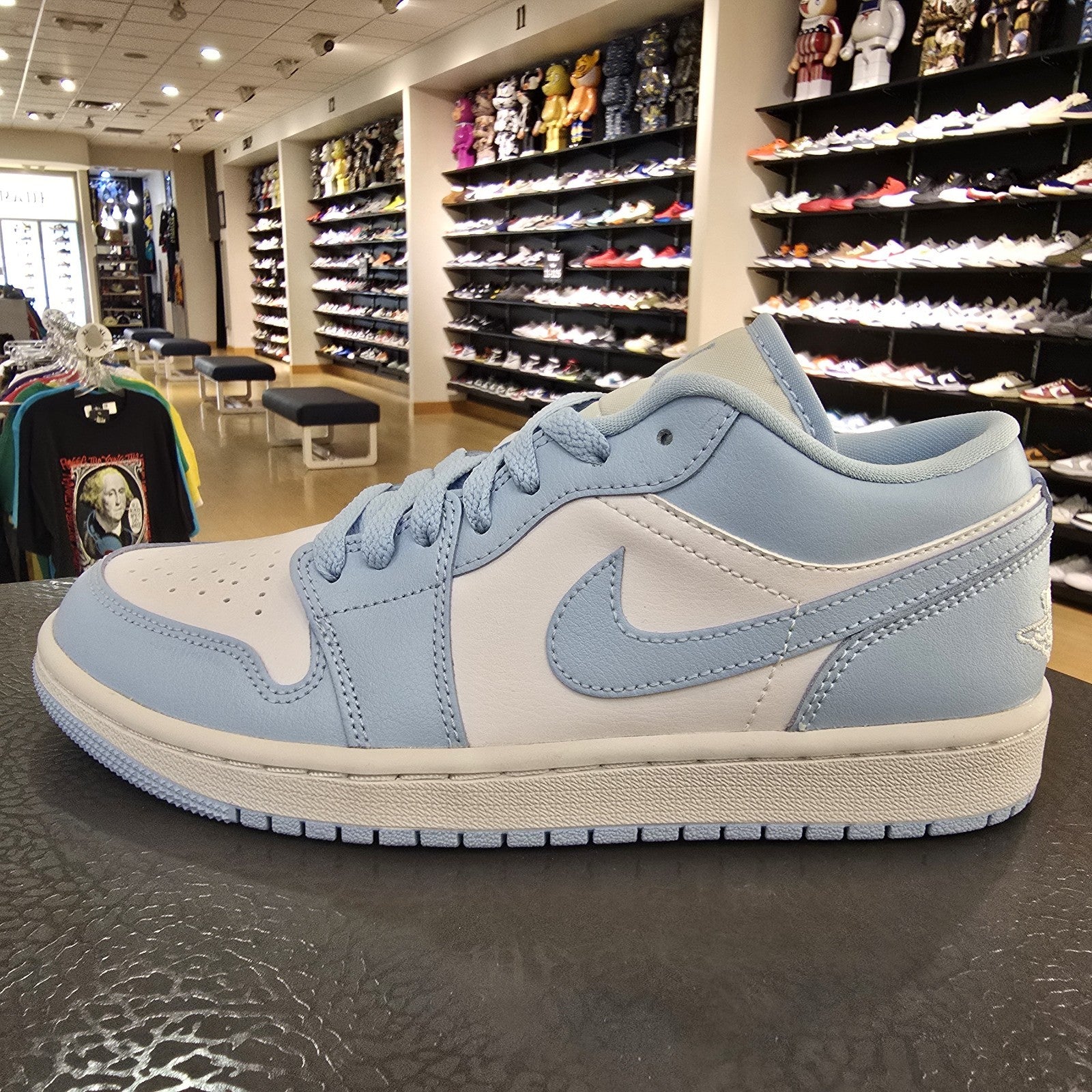 Size 7.5 -  Air Jordan 1 Low Ice Blue Women's