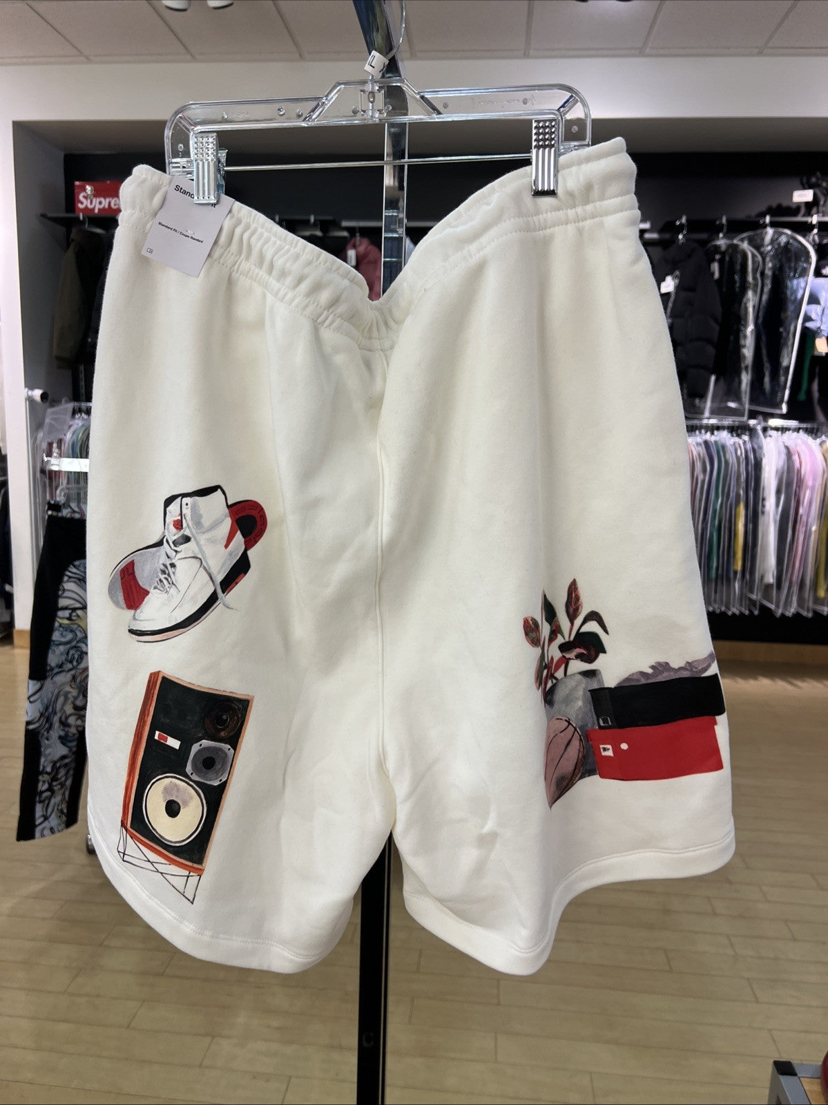 Nike Air Jordan Artist Series Fleece Shorts Sz 2XL