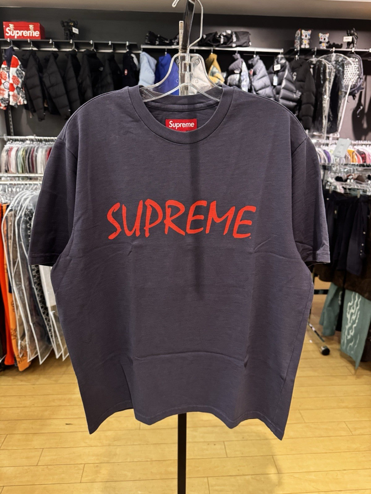 Supreme FTP S/S Top Navy Size M