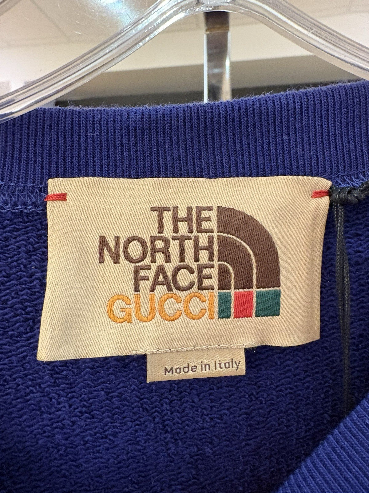 Gucci X The North Face Sweatshirt Sz Small