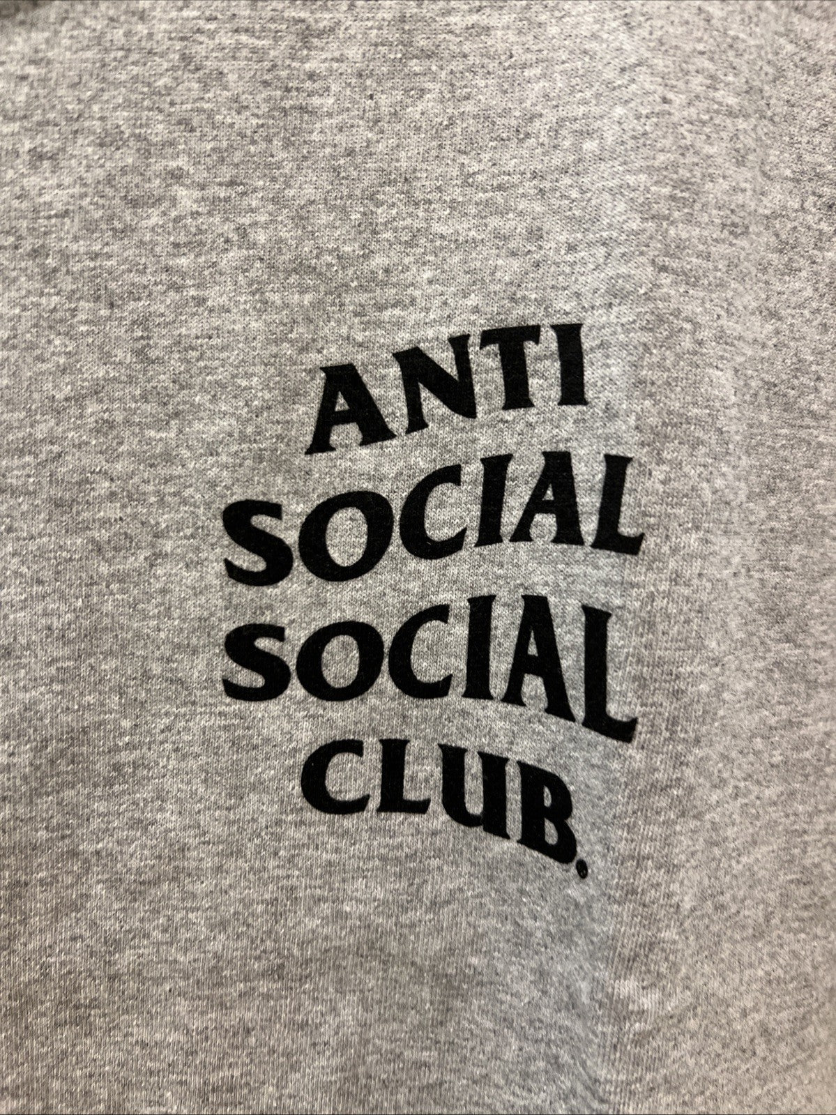Anti Social Social Club Cherry Blossom Heather Gray Tee