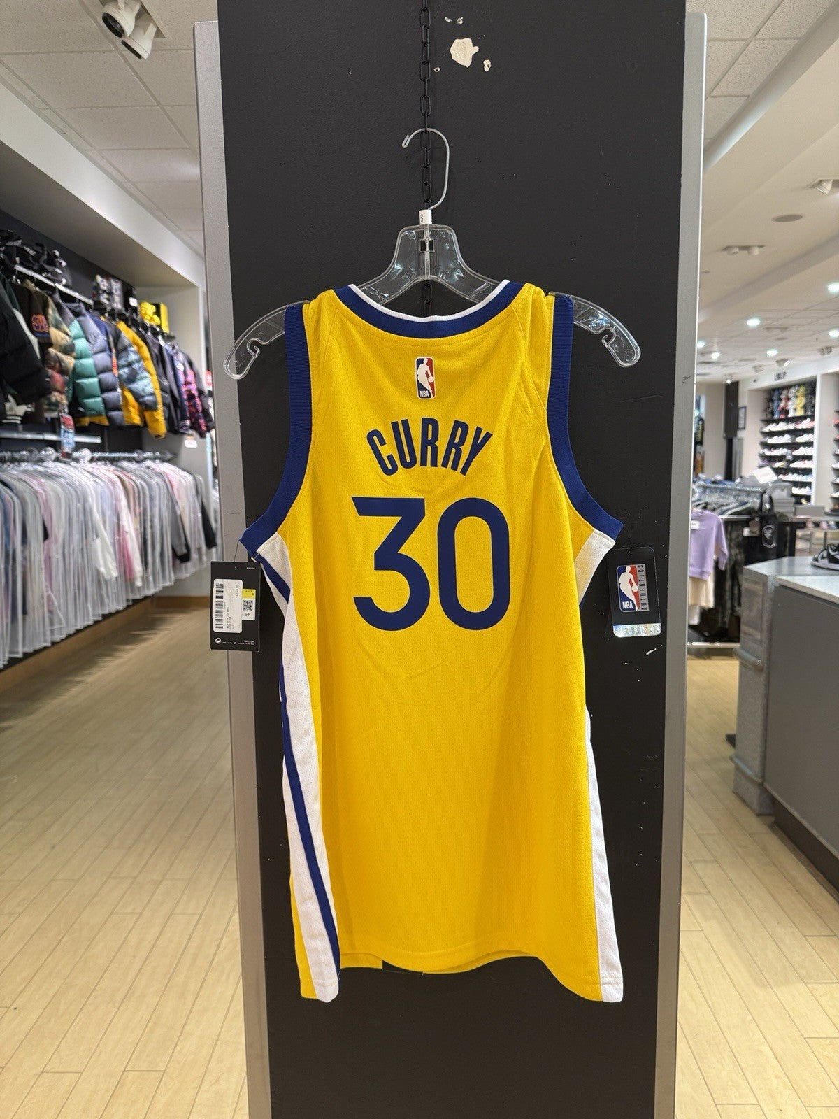 NIKE GOLDEN STATE WARRIORS STEPHEN CURRY JERSEY #30