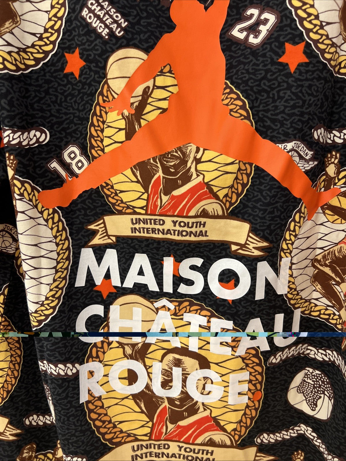 Nike Jordan X Maison Chateau Rouge T Shirt Sz M