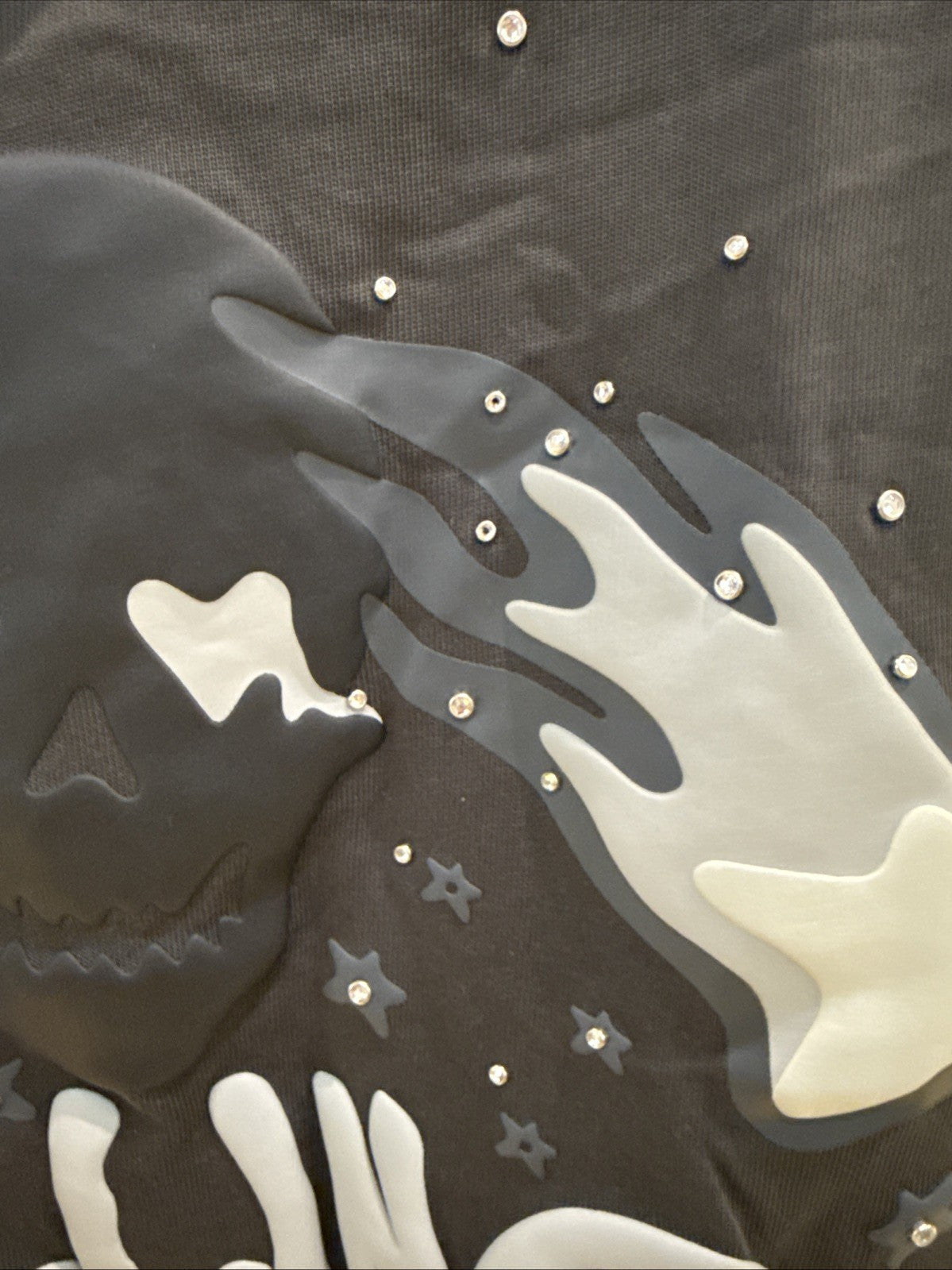 Broken Planet “Falling Stars” Gray Oversized T-Shirt Men Sz S