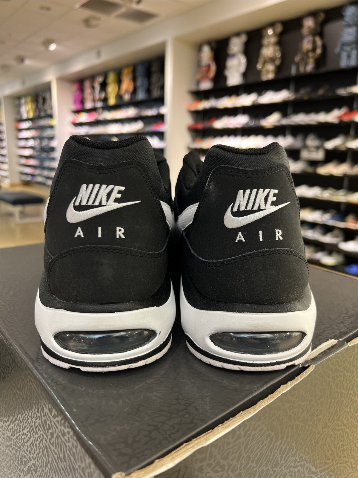 Nike Air Max Command Black White Sneakers Sz 15 DEFECT / NO BOX