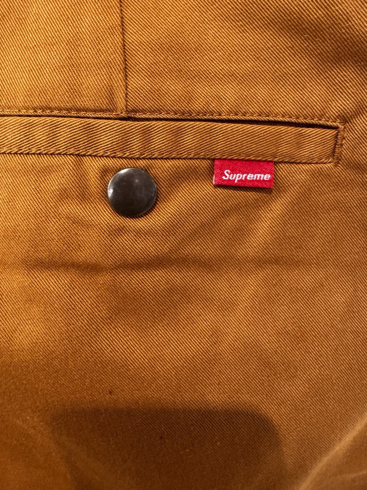 Supreme Twill Chinos Tan Size 32