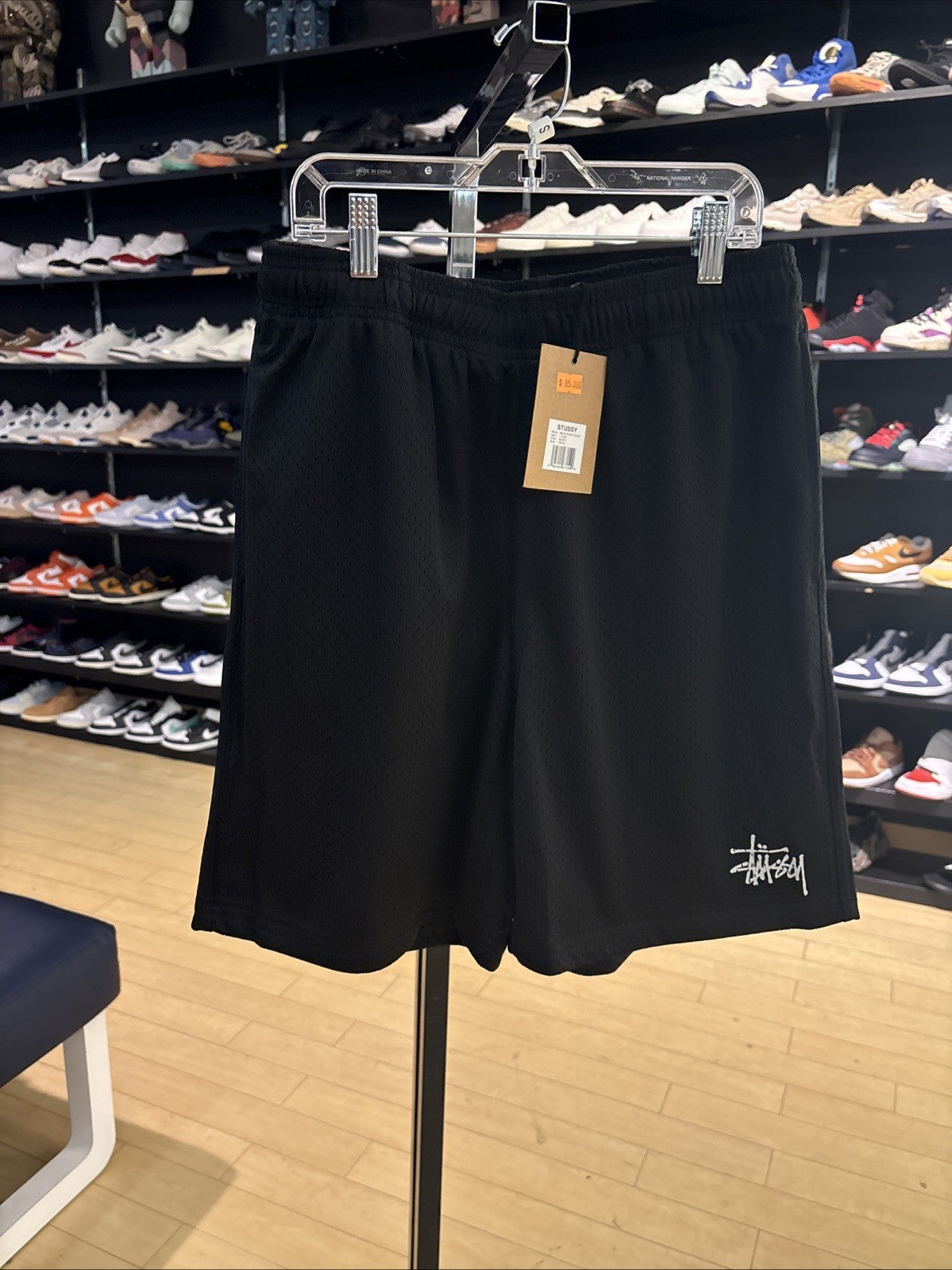 Stussy Mesh Short Basic Black Size Small