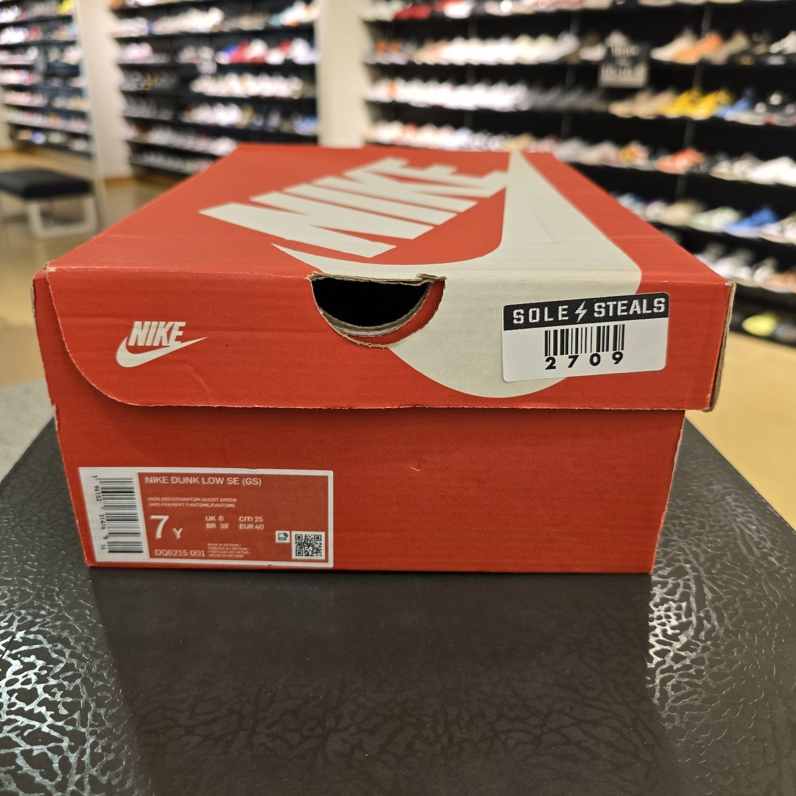 Size 7Y - Nike Dunk Low Halloween 2022 GS