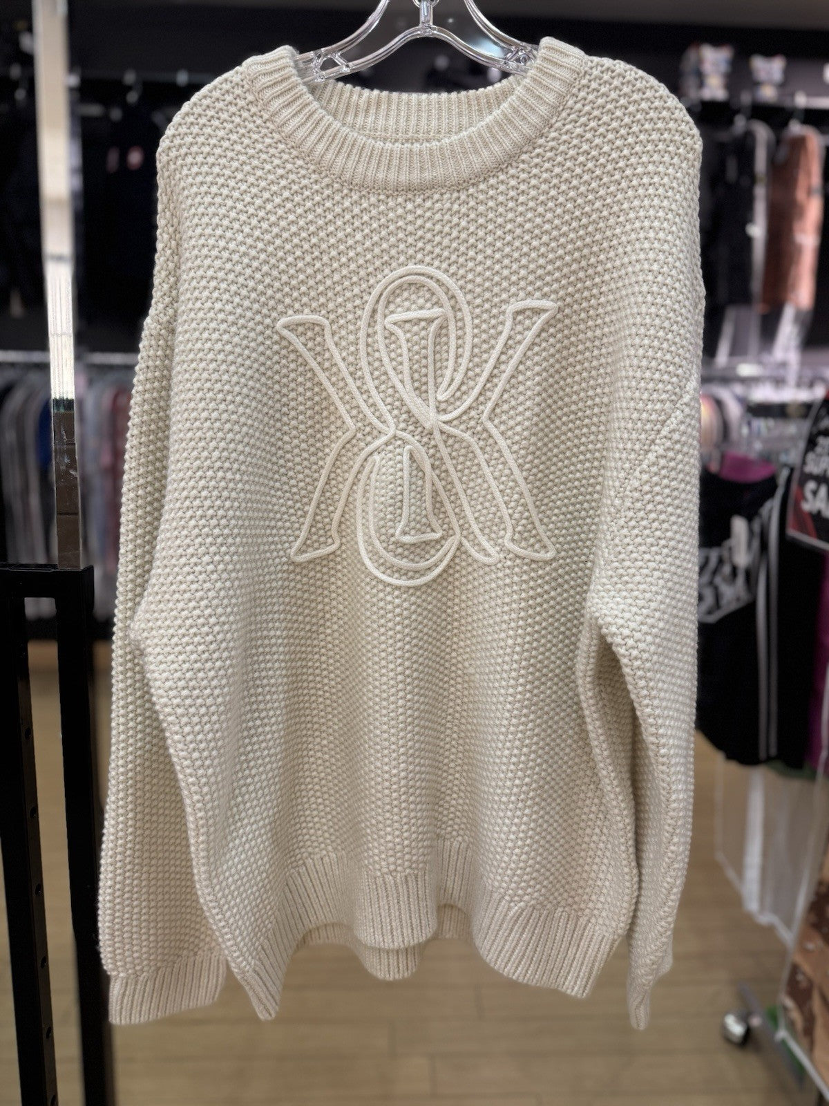 Kith Ryan Crest Sweater Whirl Size XL