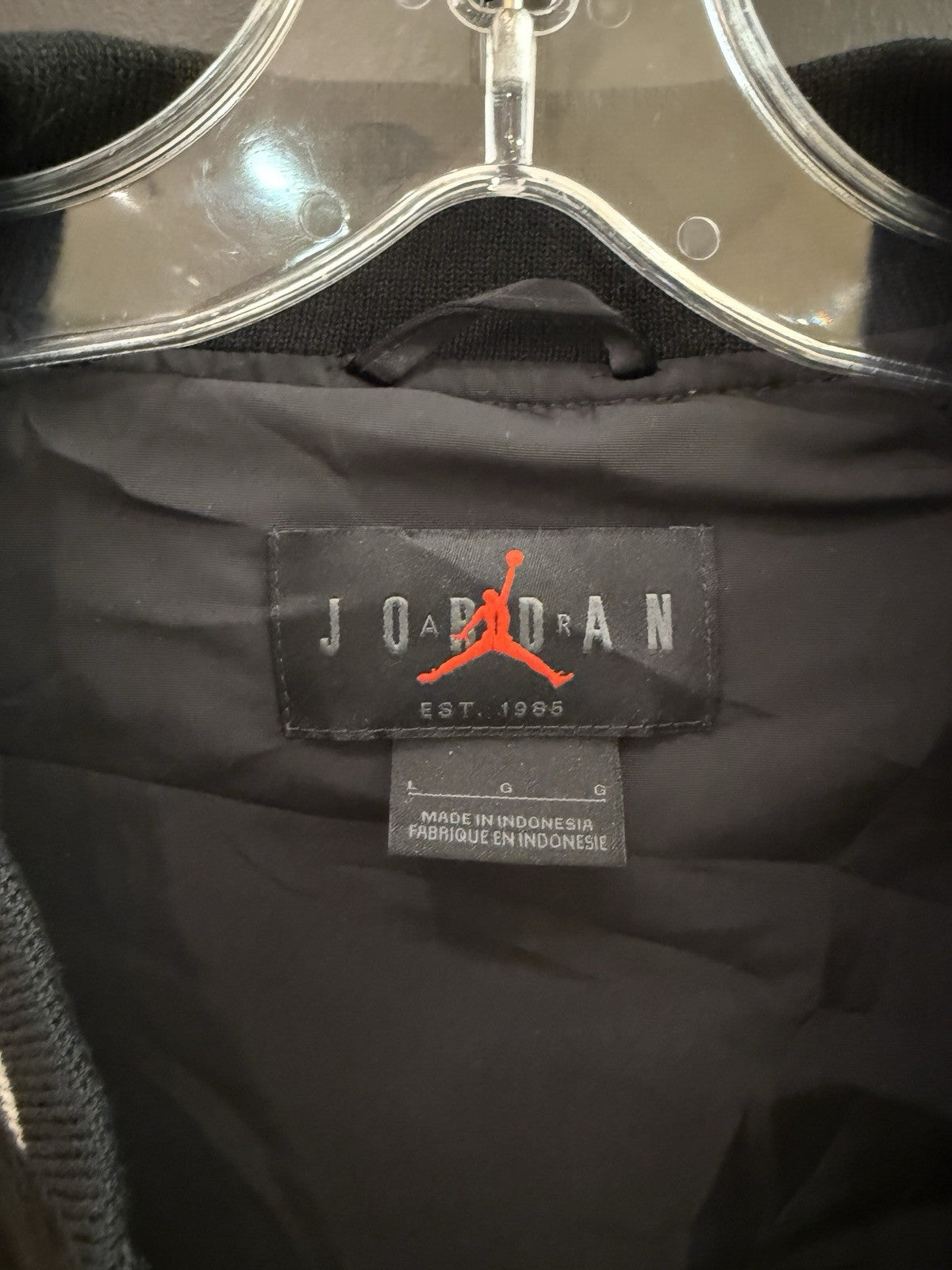 Jordan x A Ma Maniére Souvenir Jacket Black SZ L
