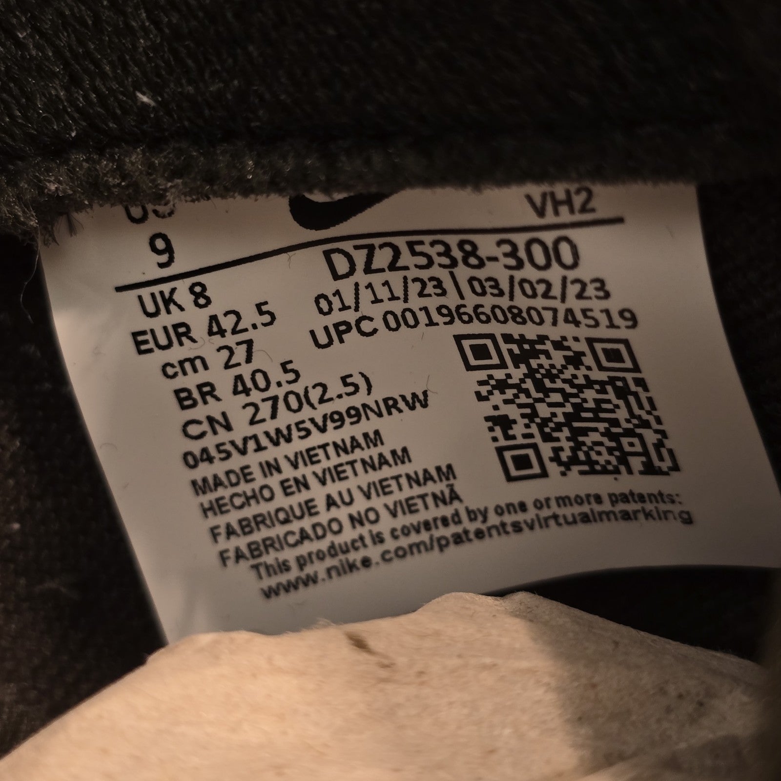 Size 9 - Nike Dunk Low Retro PRM Sequoia DZ2538-300