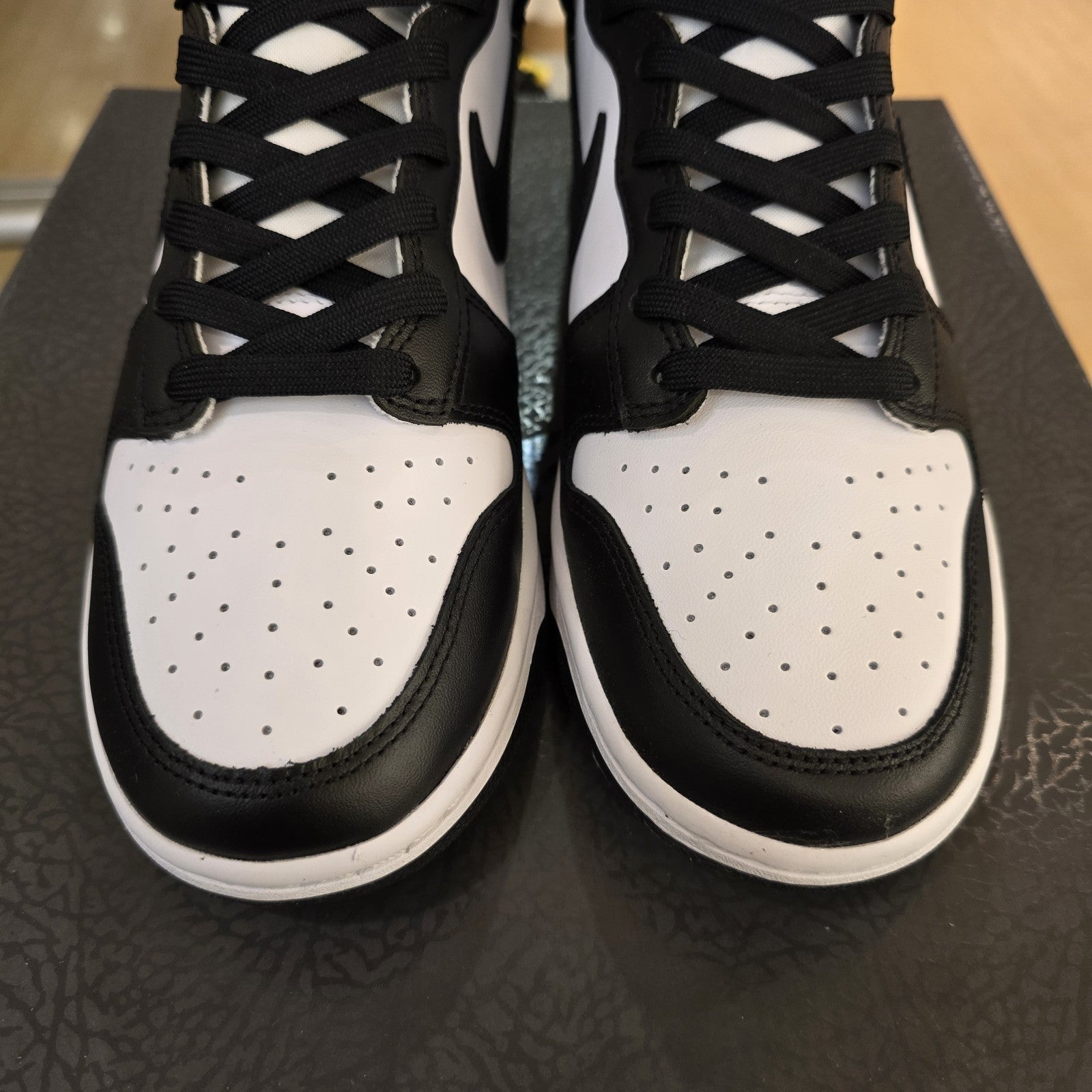 Size 10 - Nike Dunk High Black White Panda