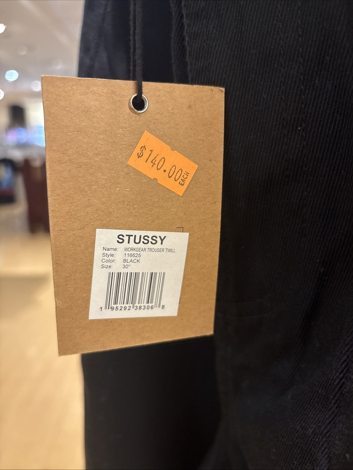 Workgear Trouser Twill Black
