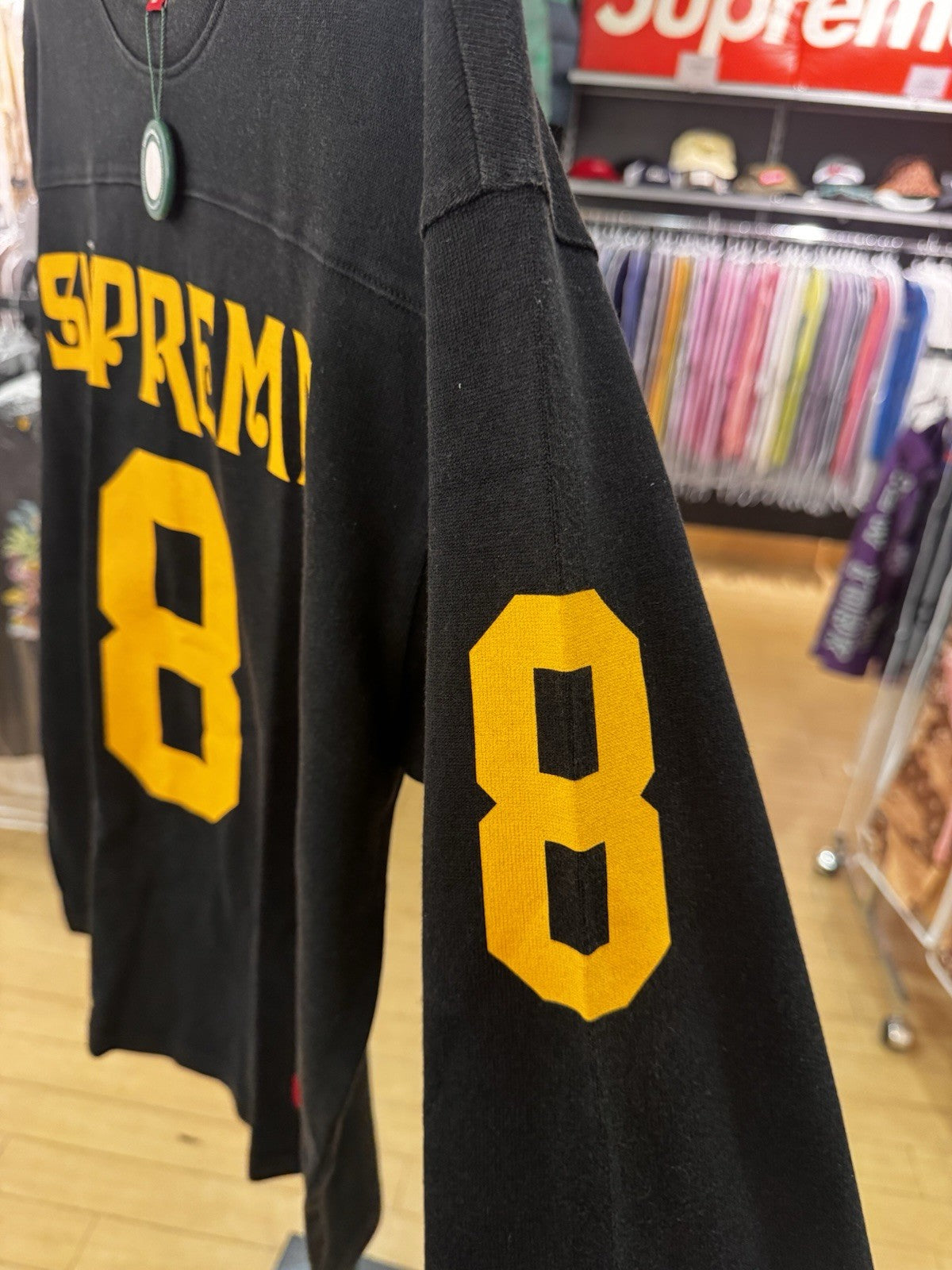 Supreme Affiliated L/S Football Top Size Small