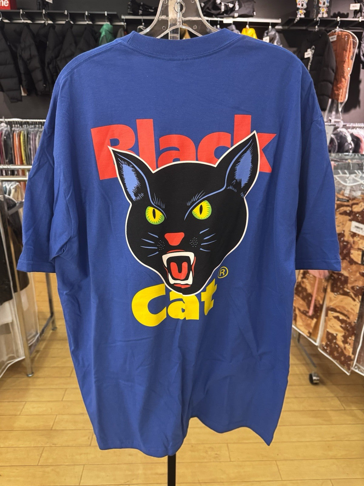 Supreme Black Cat Tee (SS24) Size XL