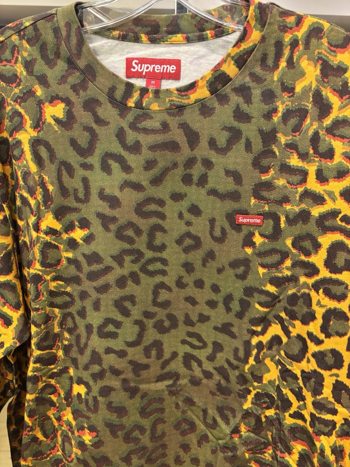 Supreme Small Box L/S Tee (FW24) Cheetah