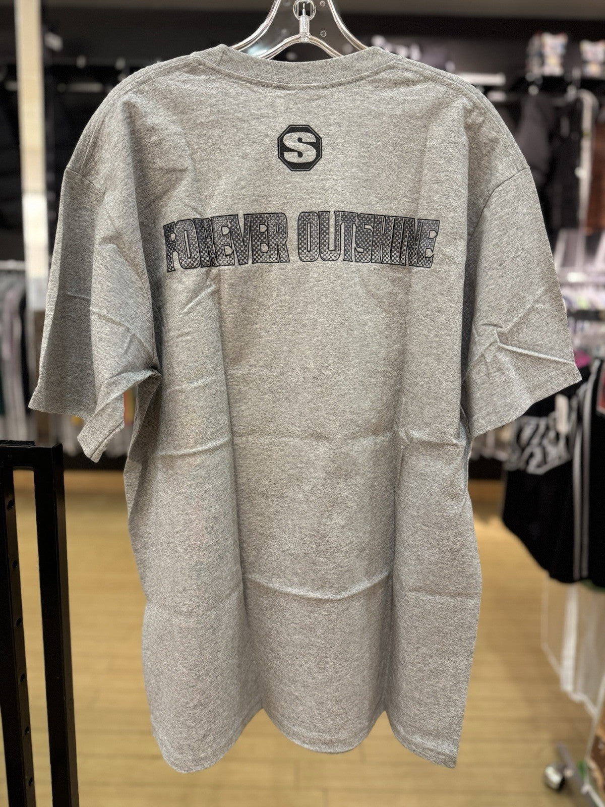 Supreme Blockbuster Tee Heather Grey Size Large