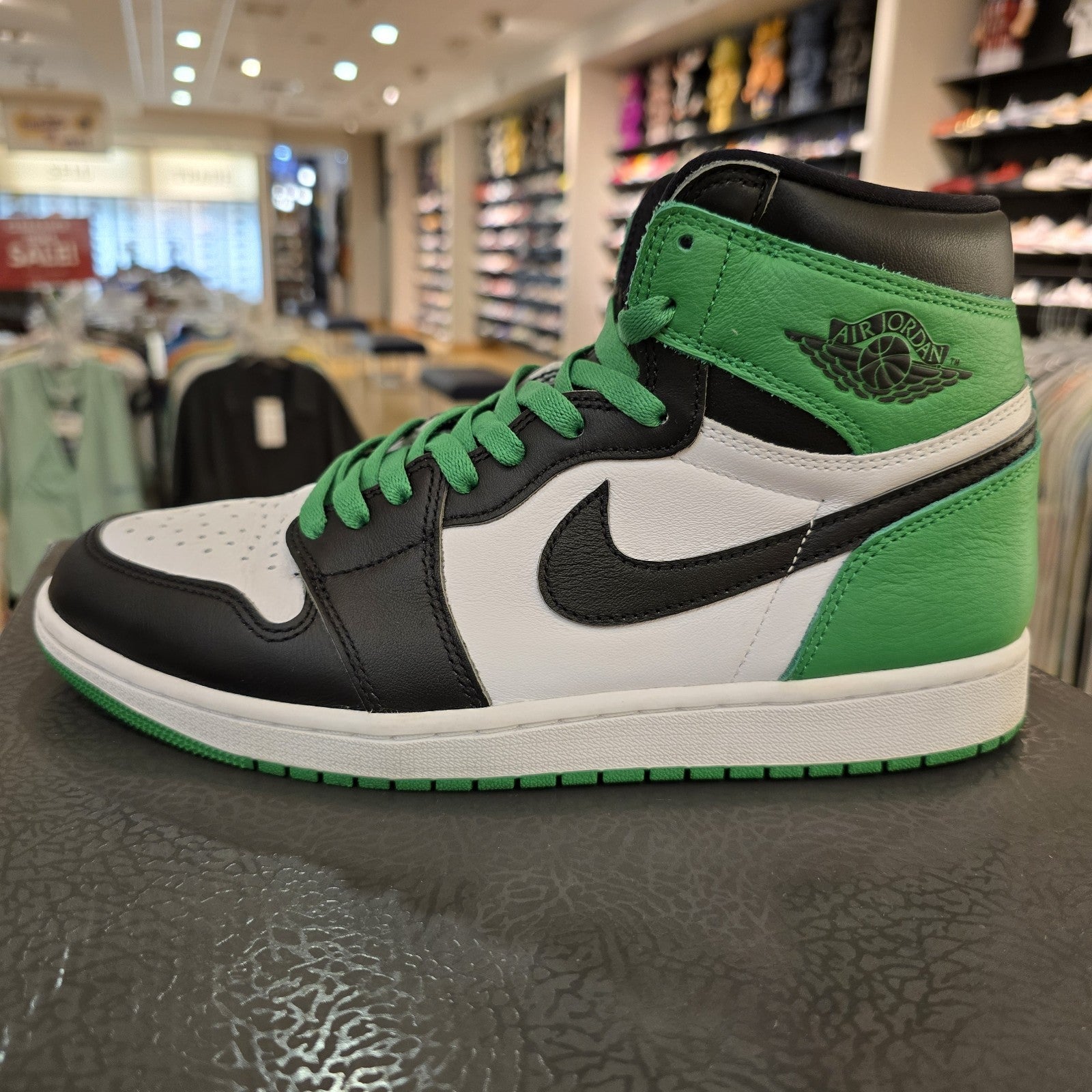 Size 10 - Air Jordan 1 Retro OG High Lucky Green